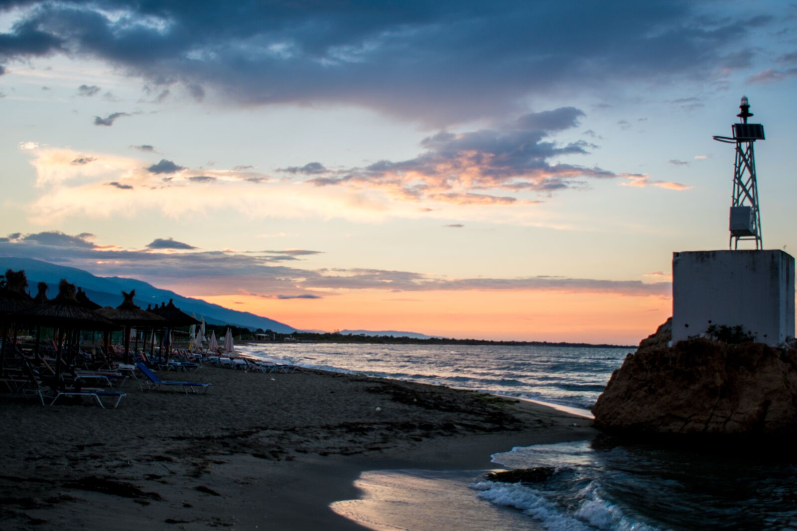 Nikon D3400 sample photo. Sunset, sea, sky photography