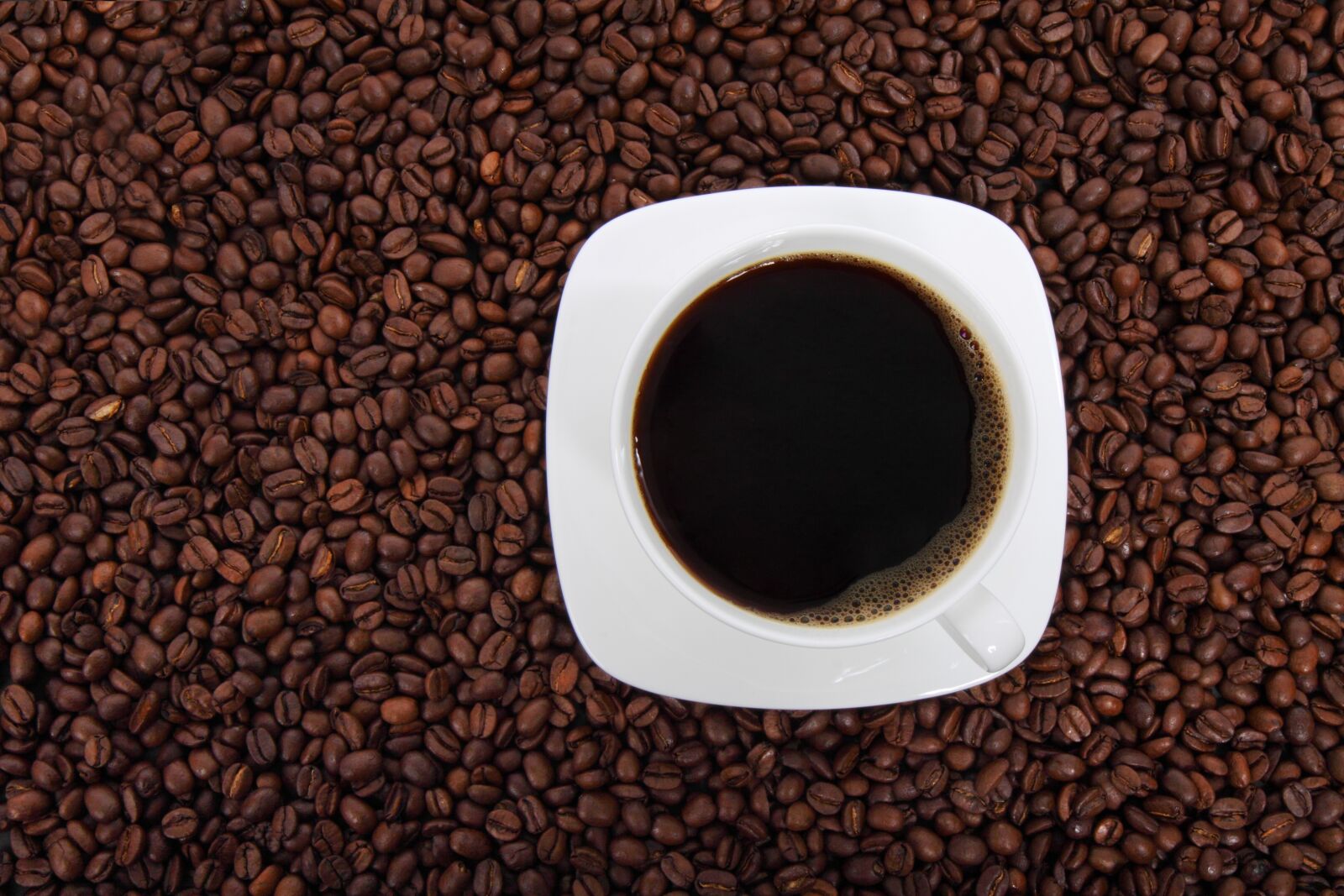 Canon EOS 50D sample photo. Black, coffee, in, white photography