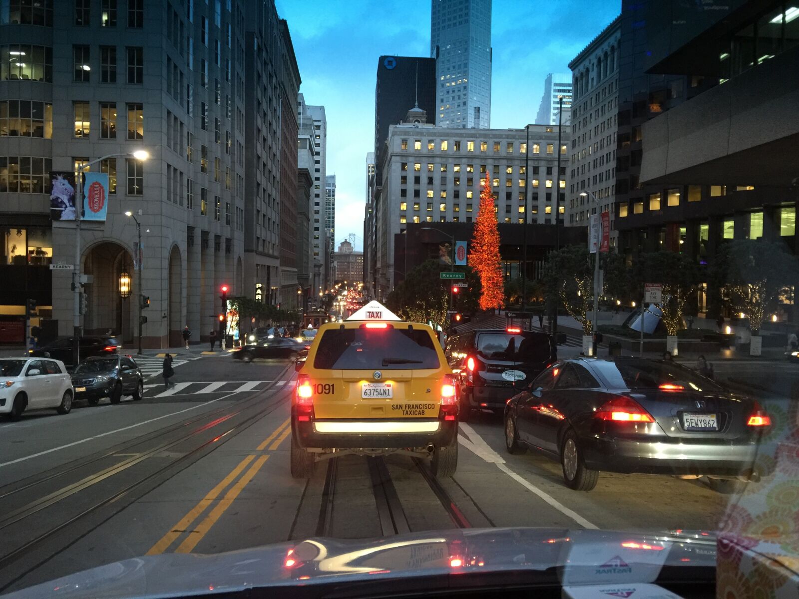 iPhone 6 Plus back camera 4.15mm f/2.2 sample photo. San francisco, driving, street photography