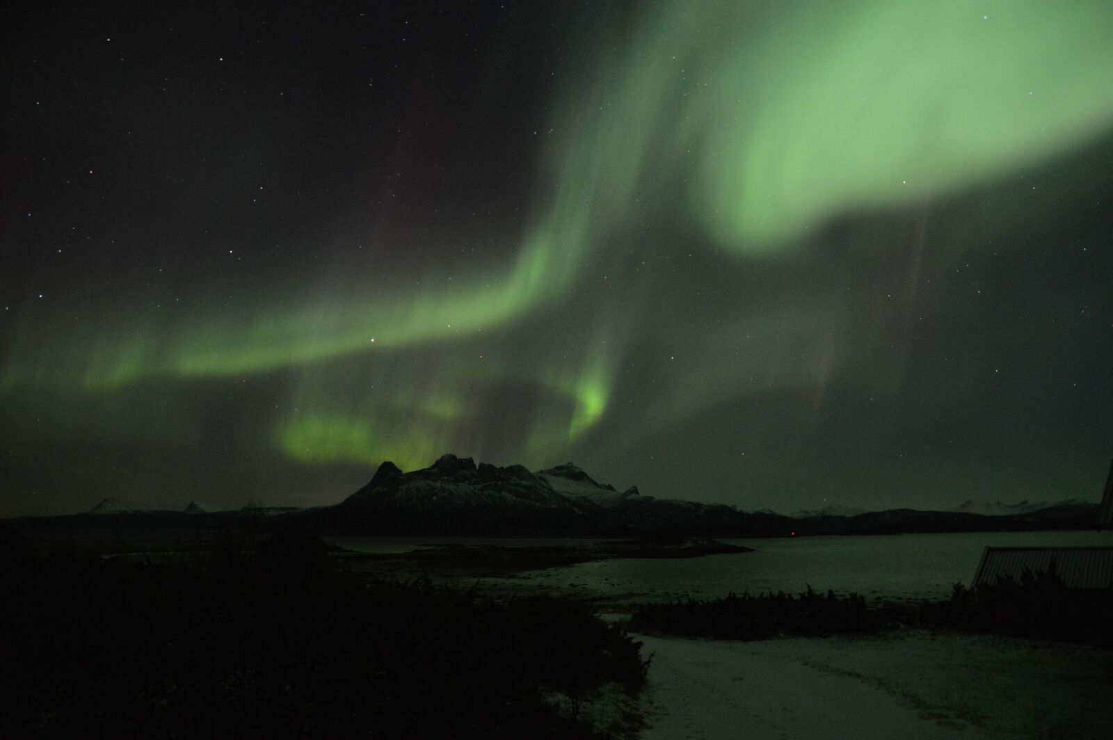Nikon D3200 sample photo. Northern lights, aurora borealis photography