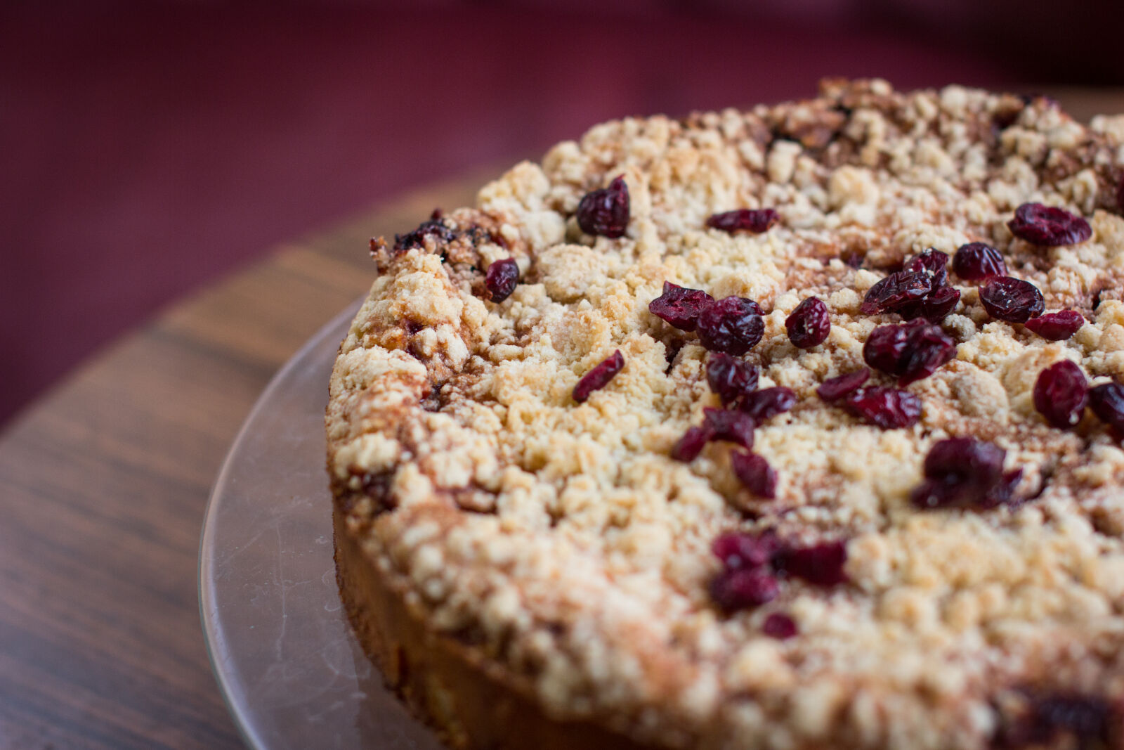 Canon EOS 60D + Sigma 50mm F1.4 EX DG HSM sample photo. Baked, berries, blur, cake photography