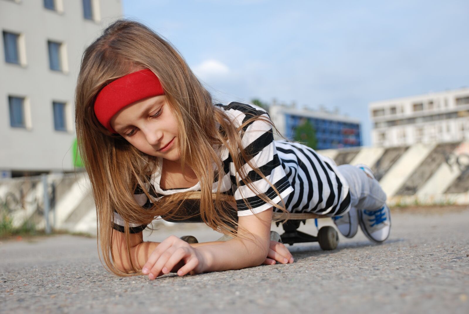 Nikon D80 sample photo. Girl, skateboard, beautiful girl photography