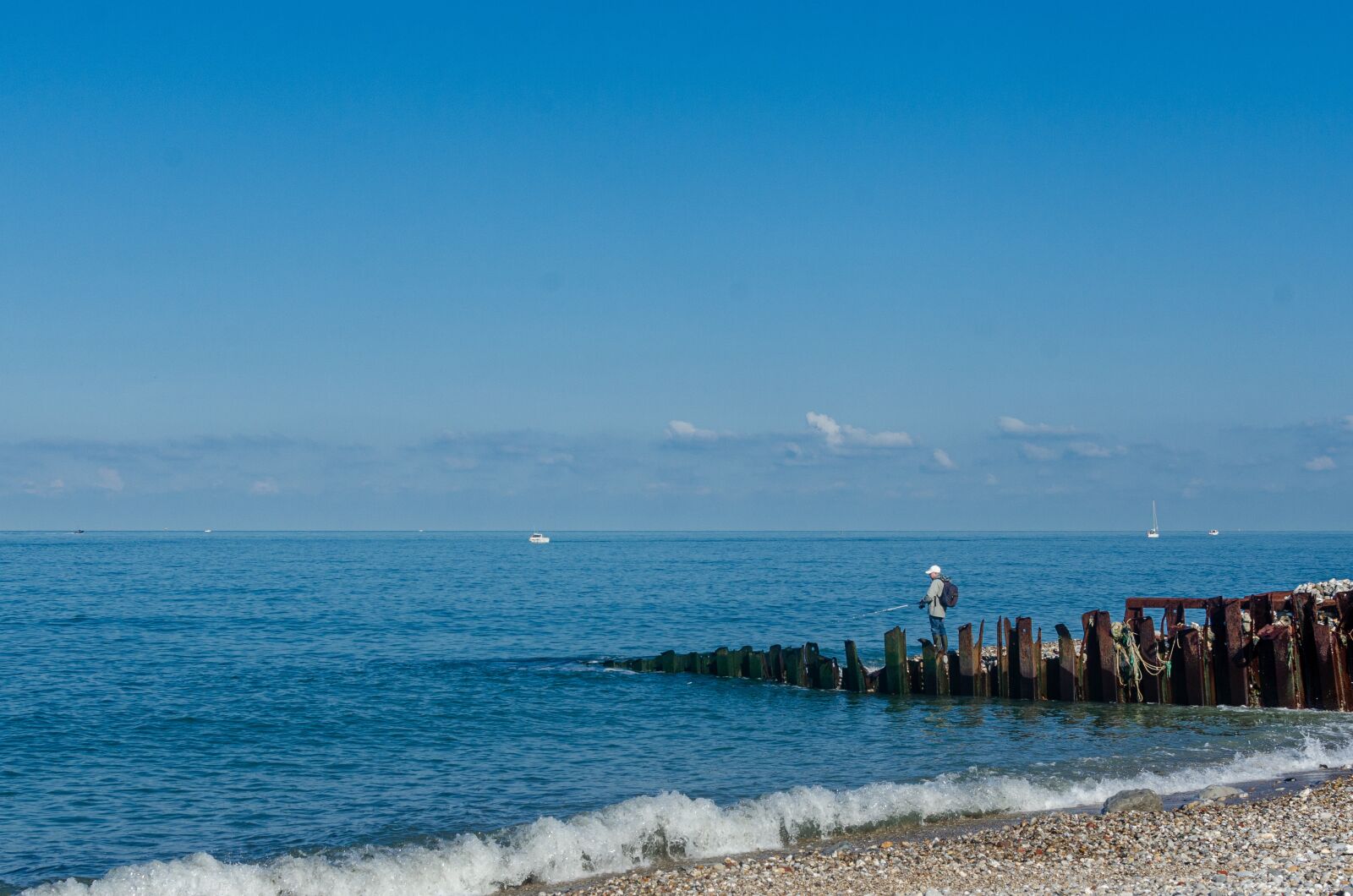 Nikon D7000 sample photo. Sea, horizon, landscape photography