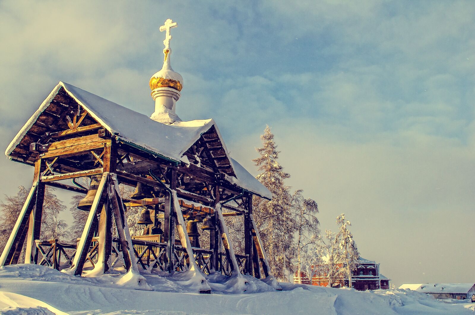 Nikon D5000 sample photo. Russia, winter, cold photography