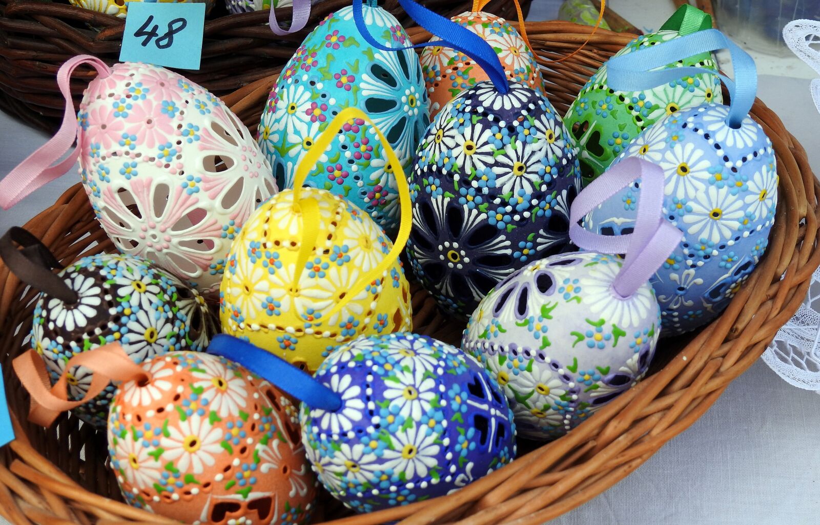 Nikon Coolpix P900 sample photo. Easter eggs, easter holidays photography