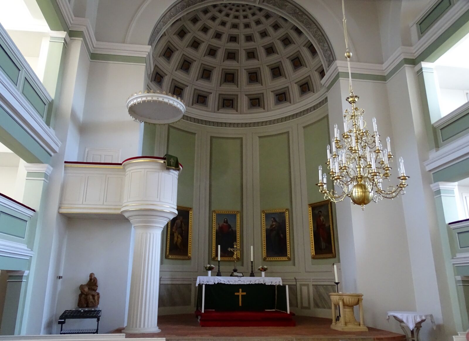 Sony Cyber-shot DSC-HX400V sample photo. Germany, straupitz, church photography