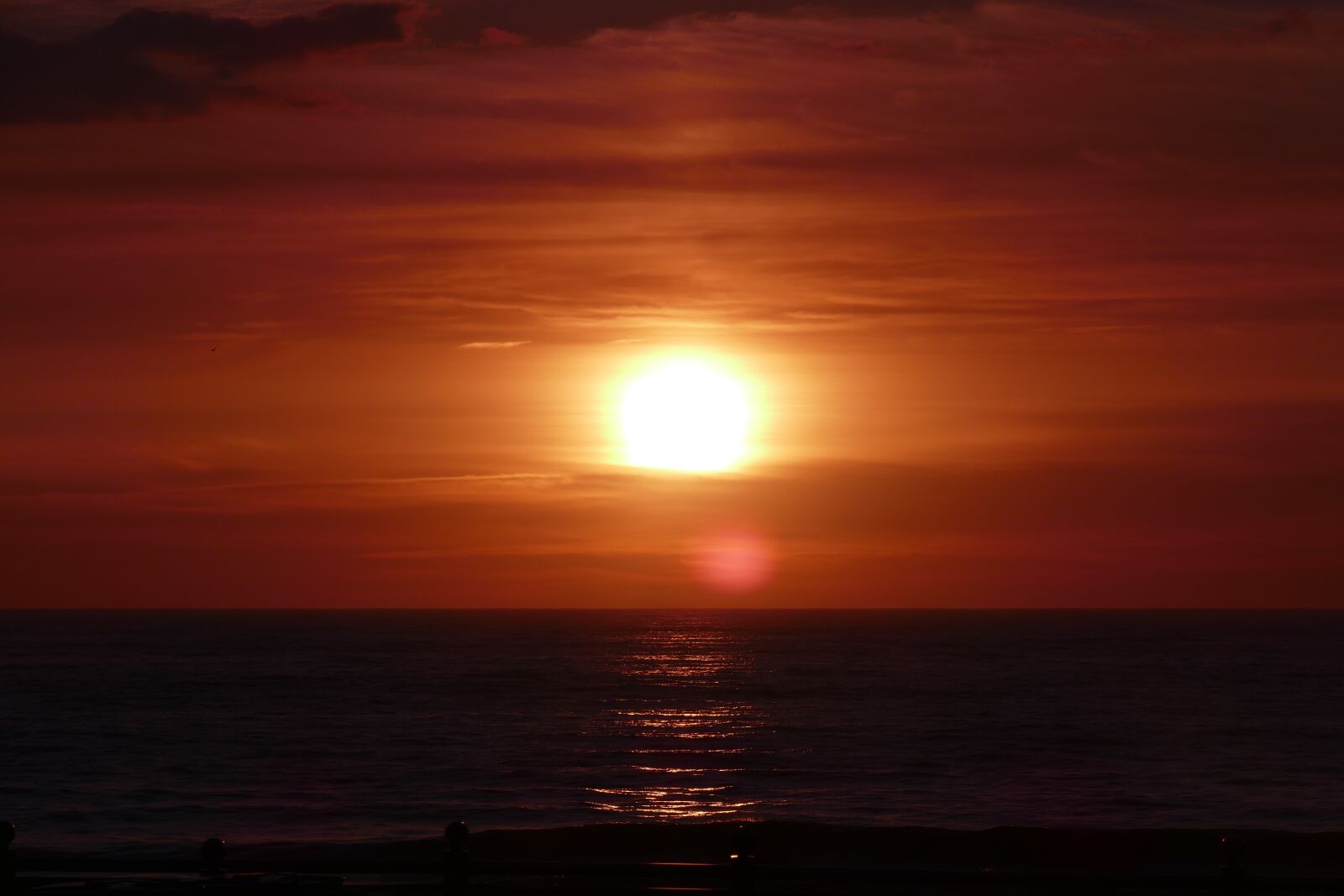 Panasonic Lumix DMC-FZ1000 sample photo. Sunset, baltic sea, abendstimmung photography