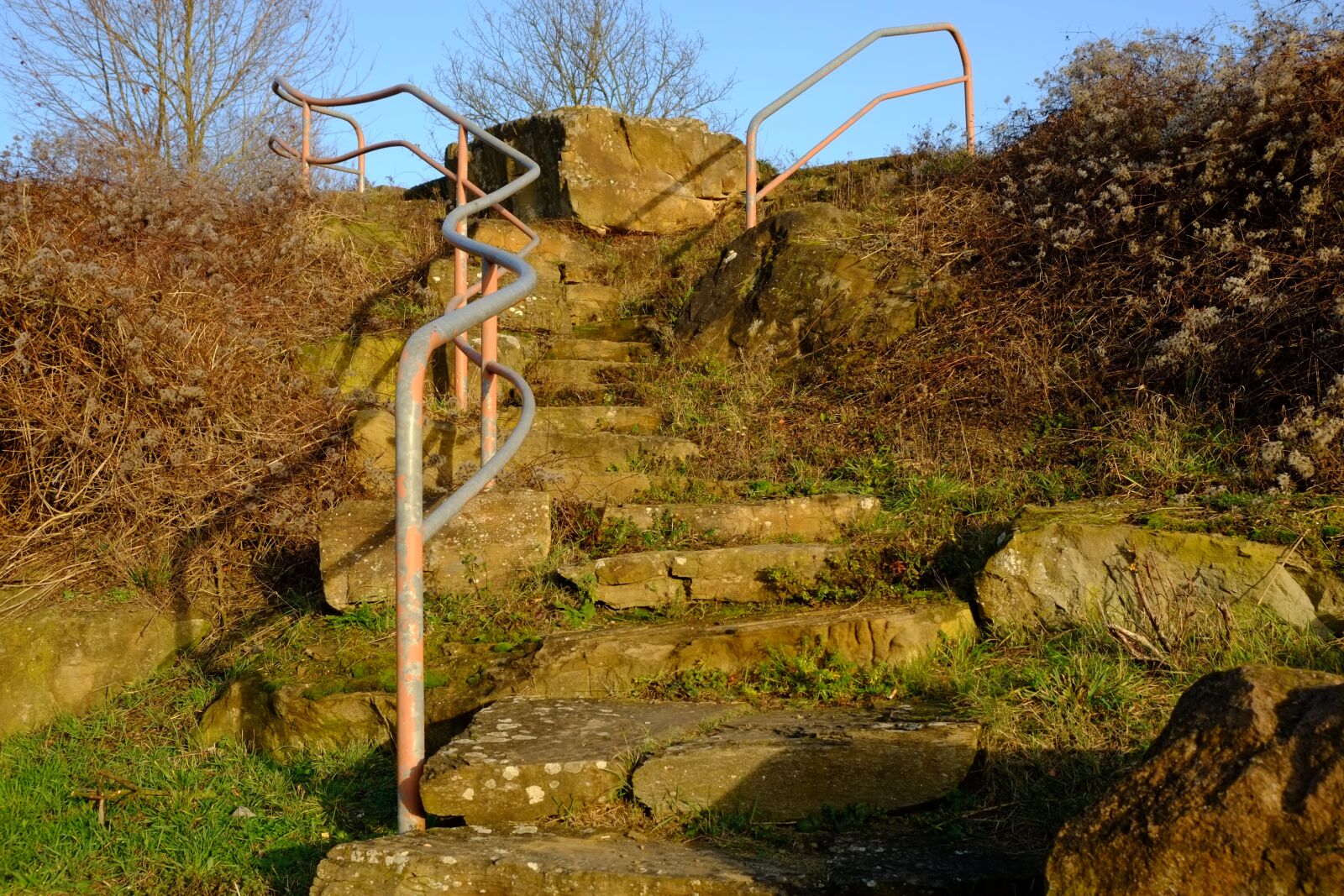 Fujifilm X-E1 sample photo. Stairs, emergence, gradually photography