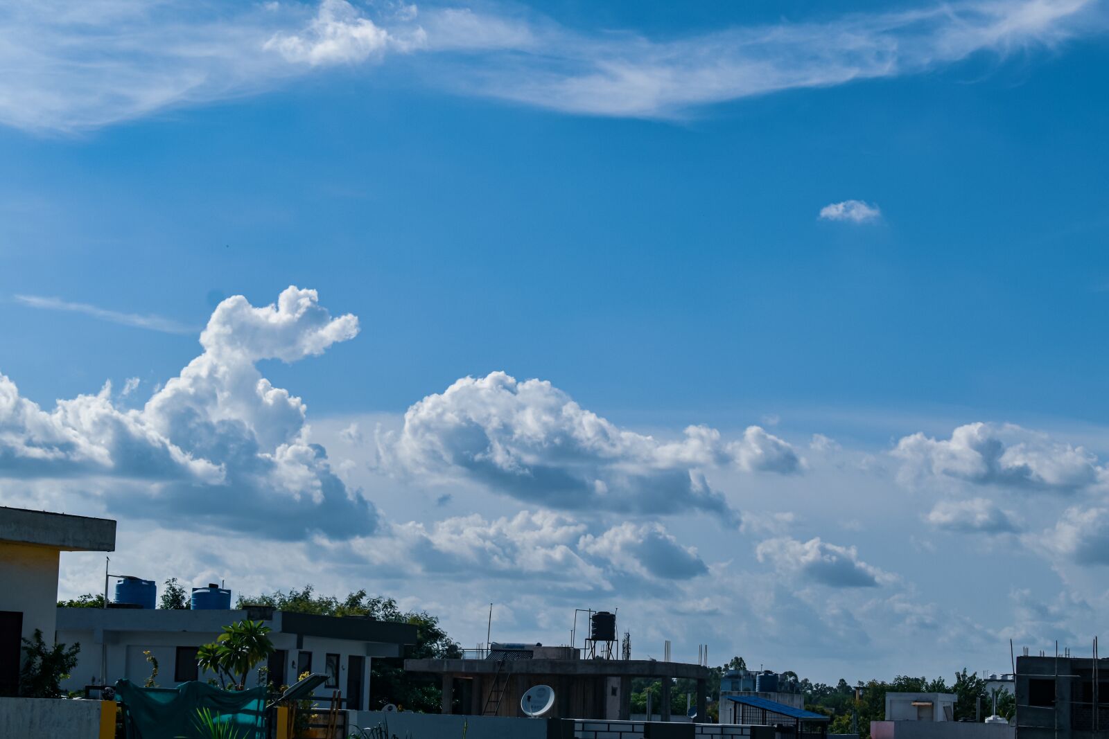 Nikon D3500 sample photo. Sky, blue, space photography