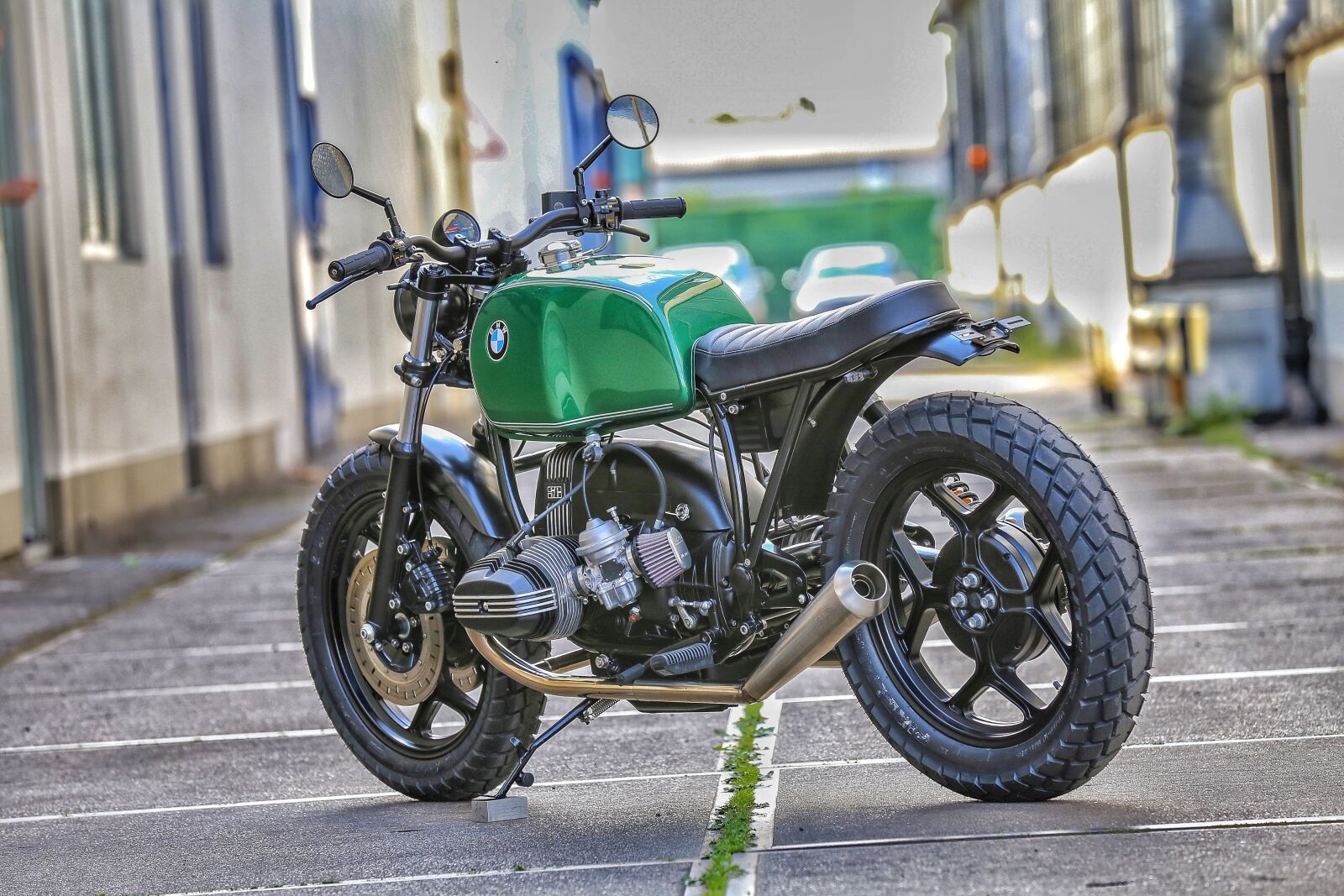 Canon EOS 6D sample photo. Motorcycle, green, motorcycles photography