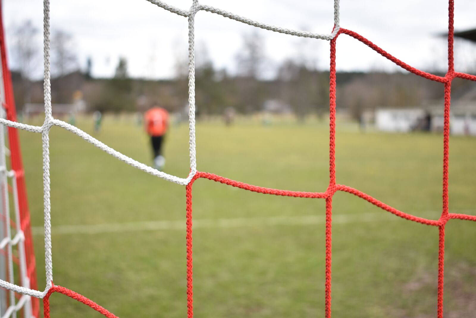 Nikon D3400 sample photo. Net, football, goal photography