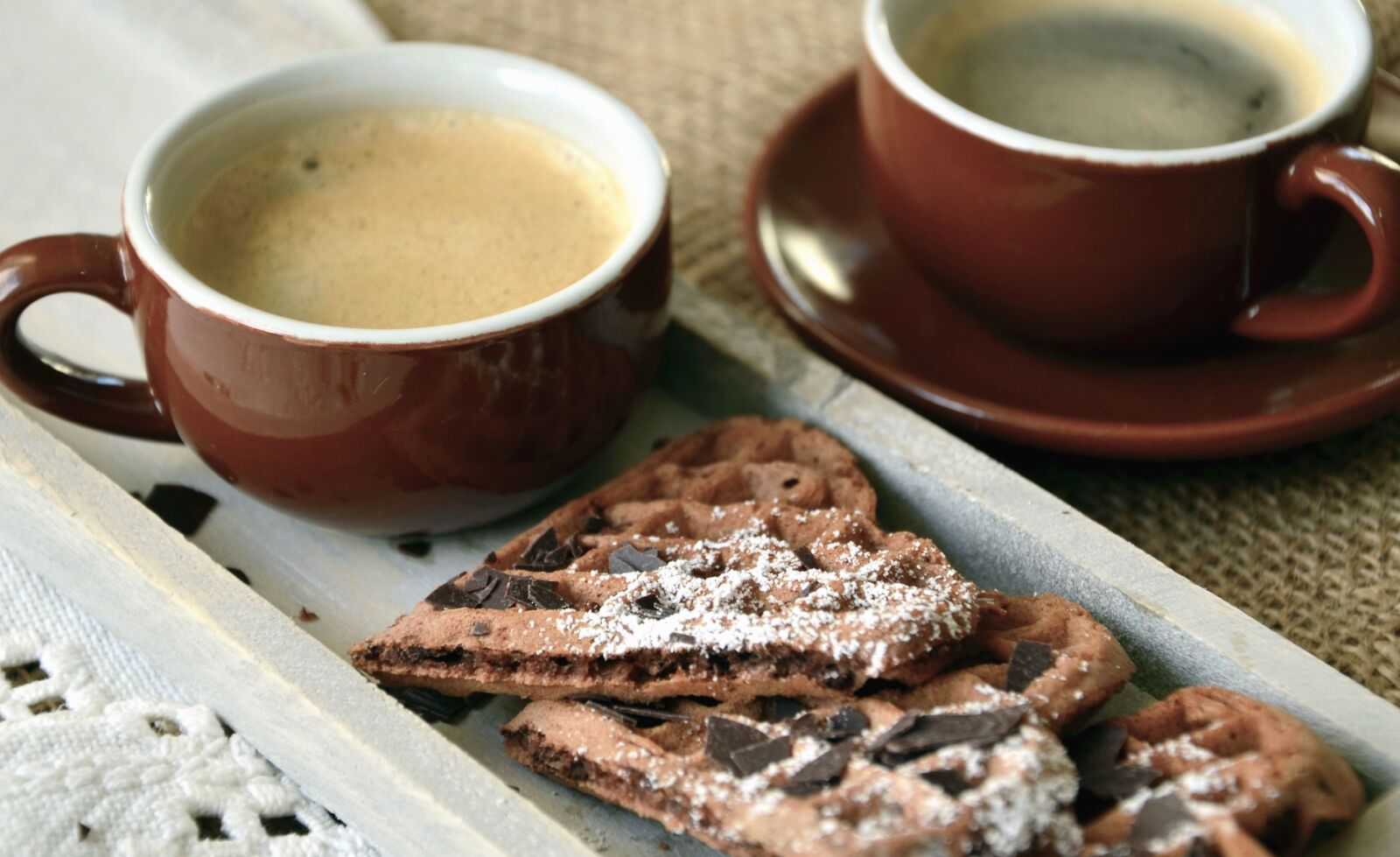 Nikon D5100 sample photo. Coffee, cookie, sweet, dessert photography