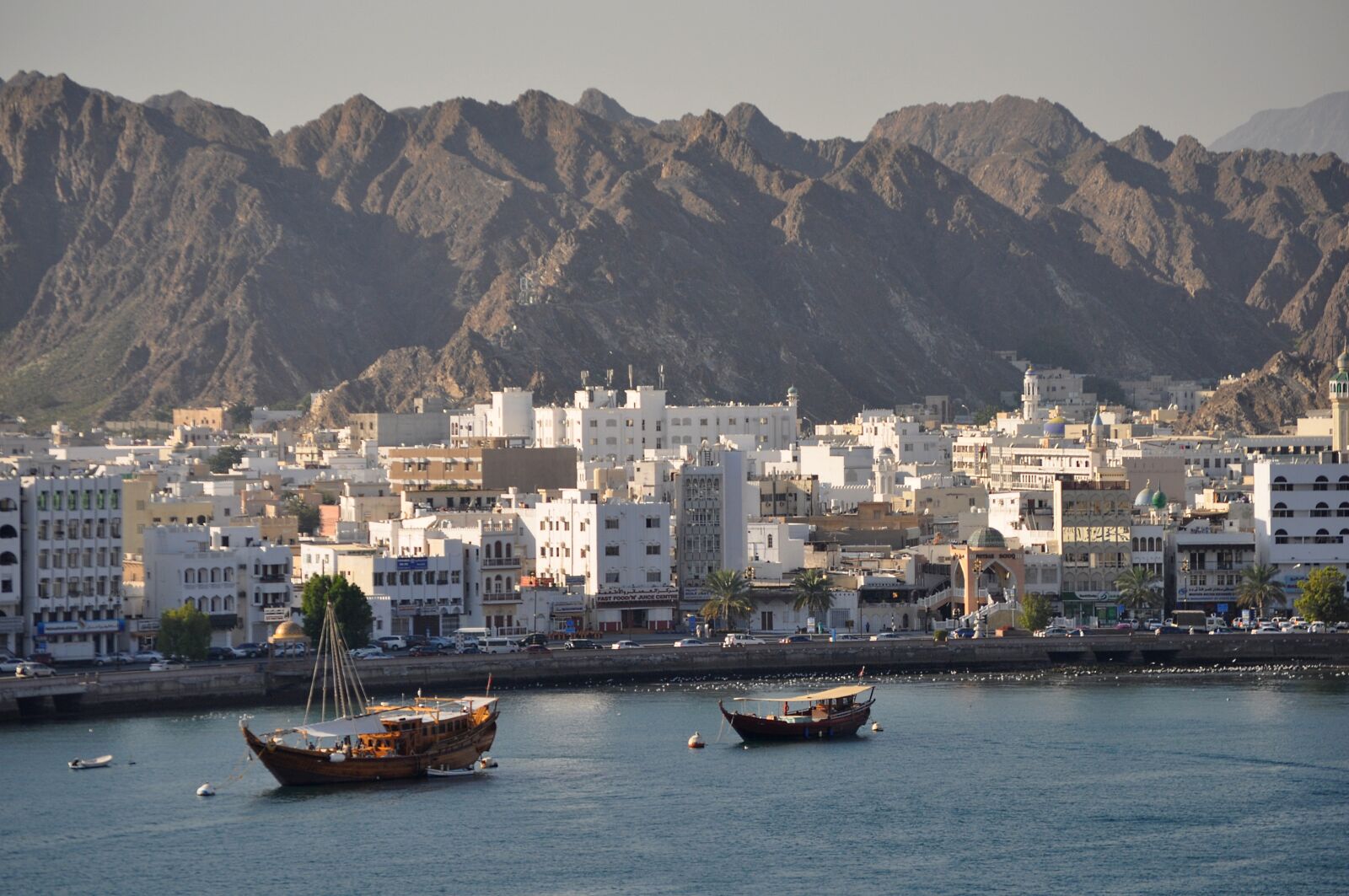 Nikon D5000 sample photo. Muscat, oman, harbor photography
