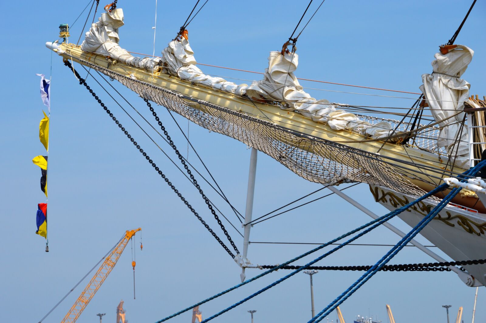 Nikon D3200 sample photo. Rope, sails, mast photography