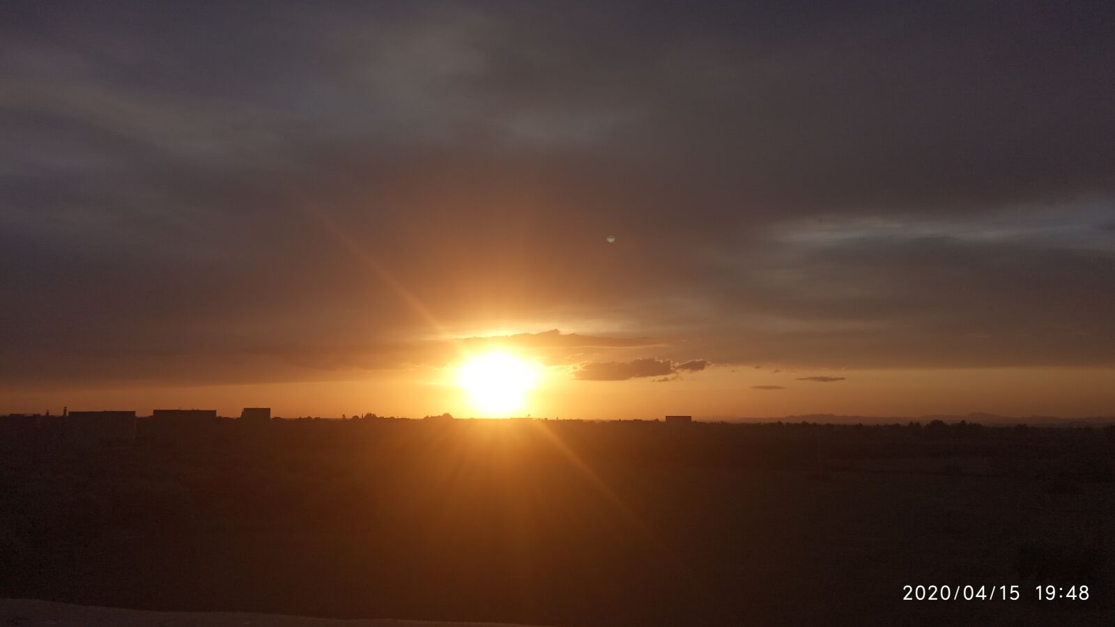 Xiaomi Redmi 6A sample photo. Sunset, sky, clouds photography