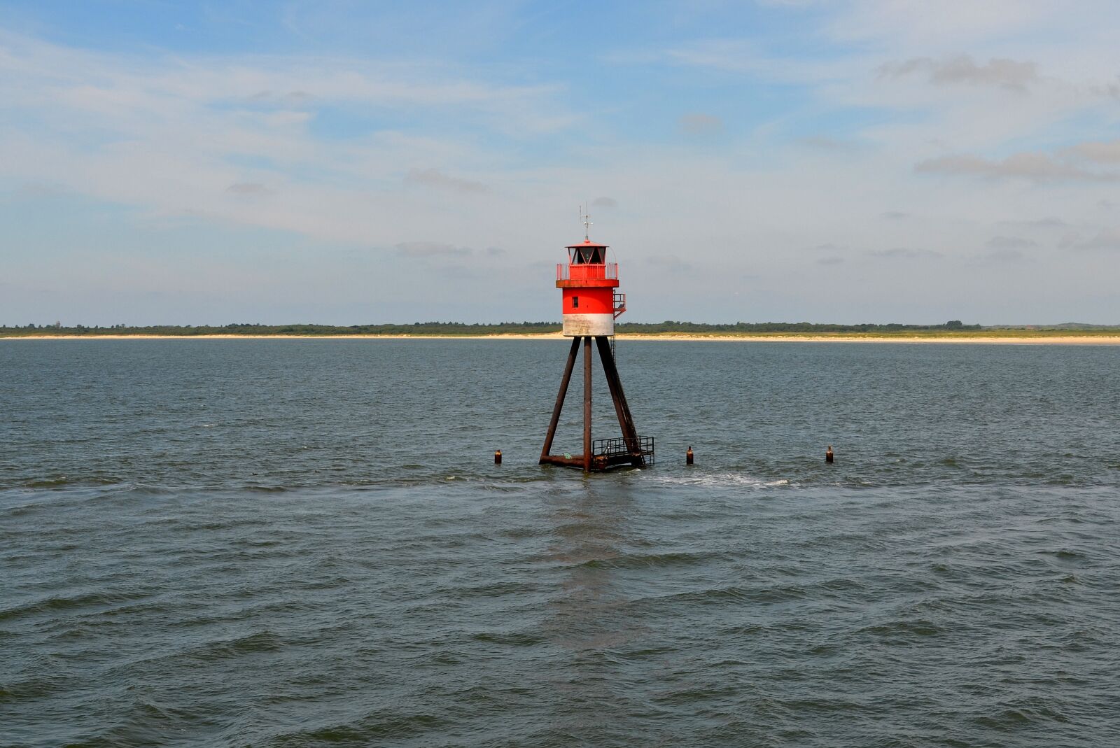 Nikon D5100 sample photo. Borkum, daymark, coast photography