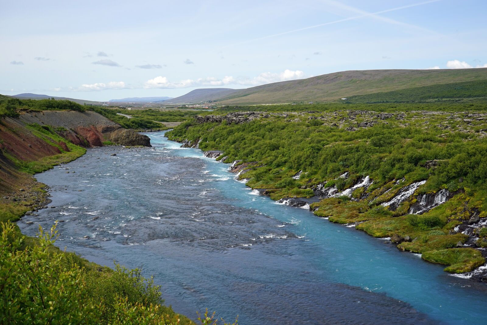 Sony a7 + Sony FE 28-70mm F3.5-5.6 OSS sample photo. Barnafoss, river, waterfall photography