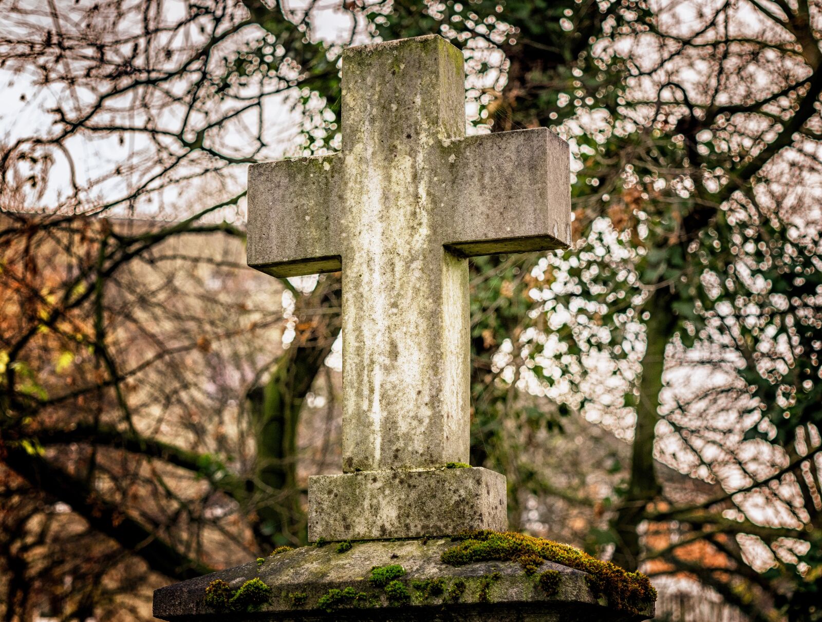 Nikon D3300 sample photo. Cross, grave, cemetery photography
