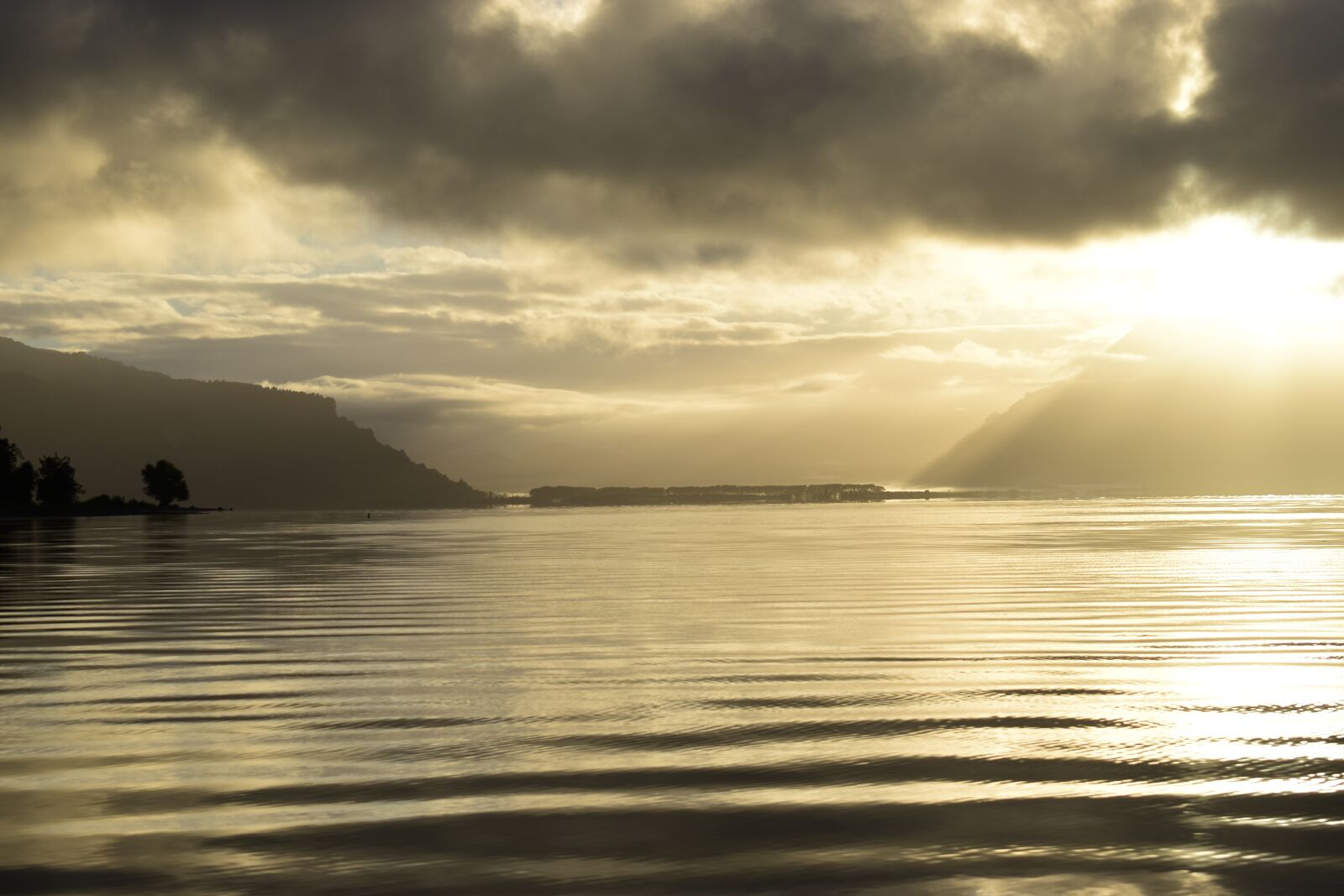 Nikon D5500 sample photo. Lake, water, sunset photography