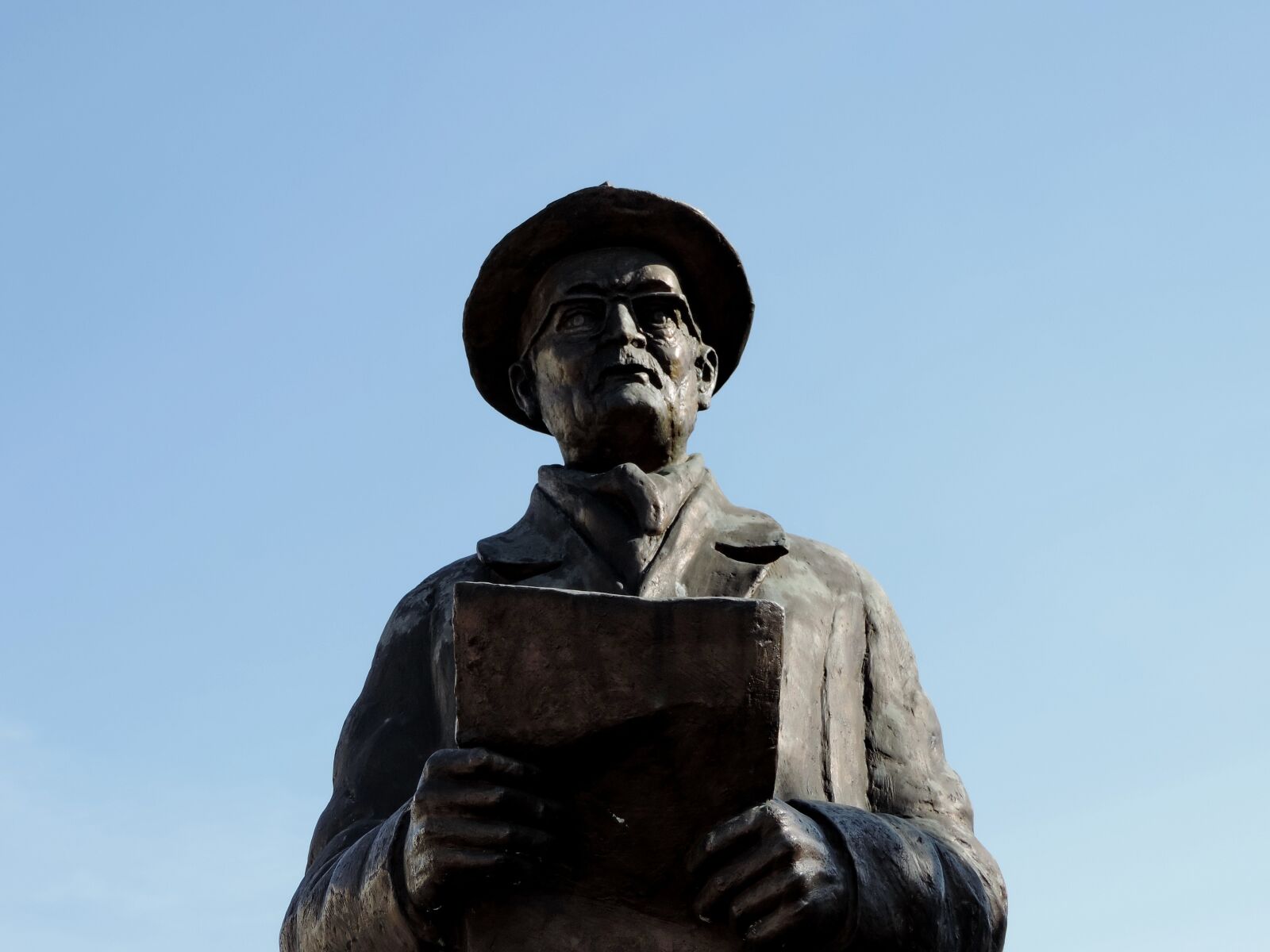 Nikon Coolpix P520 sample photo. Bust, sculpture, statue, man photography