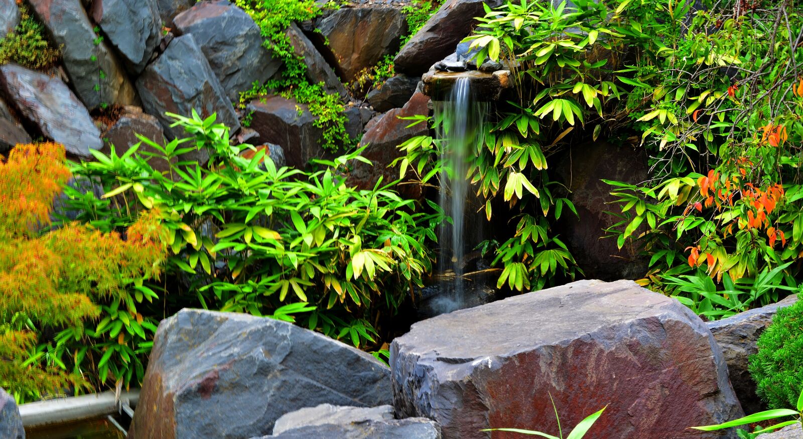 Nikon D5200 sample photo. Creek, japanese garden, japanese photography