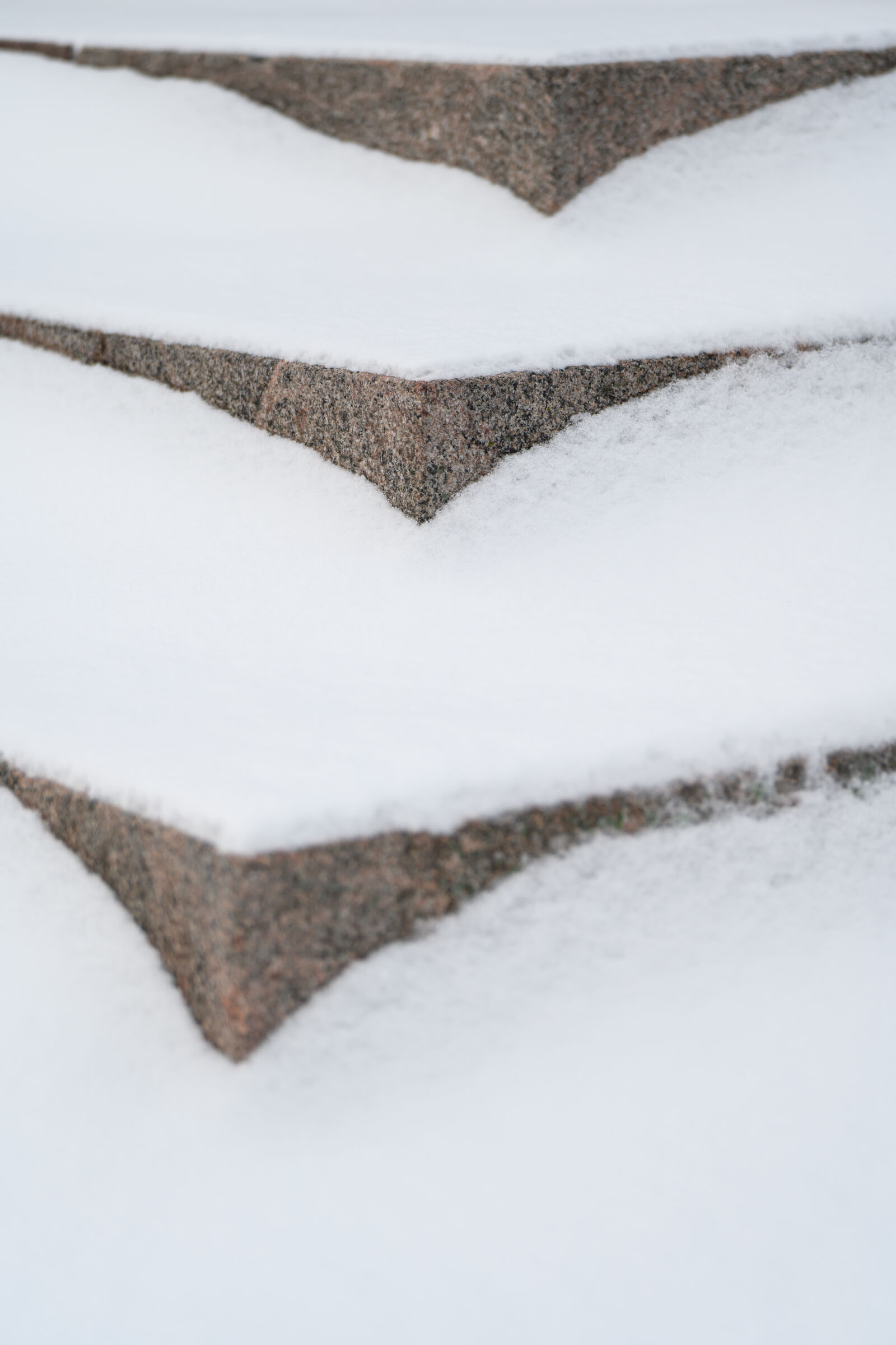 Nikon Nikkor Z 70-180mm F2.8 sample photo. Snow covered staircase photography