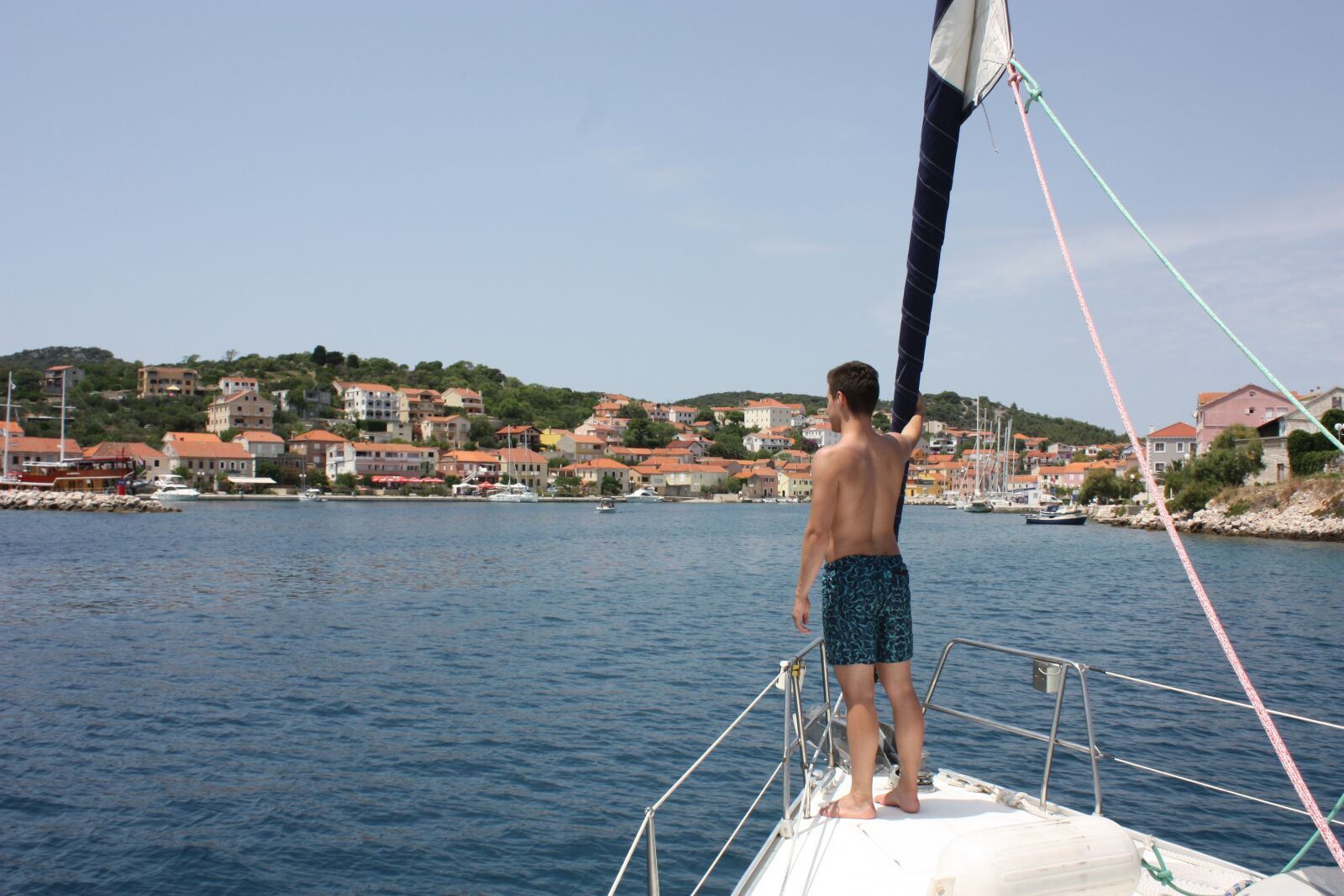 Canon EOS 450D (EOS Rebel XSi / EOS Kiss X2) sample photo. Sailing boat, sea, summer photography