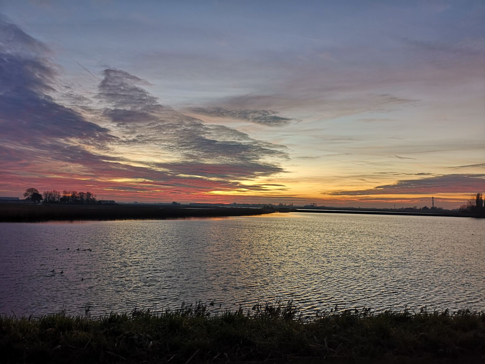 HUAWEI CLT-L29 sample photo. Sunset, holland, netherlands photography