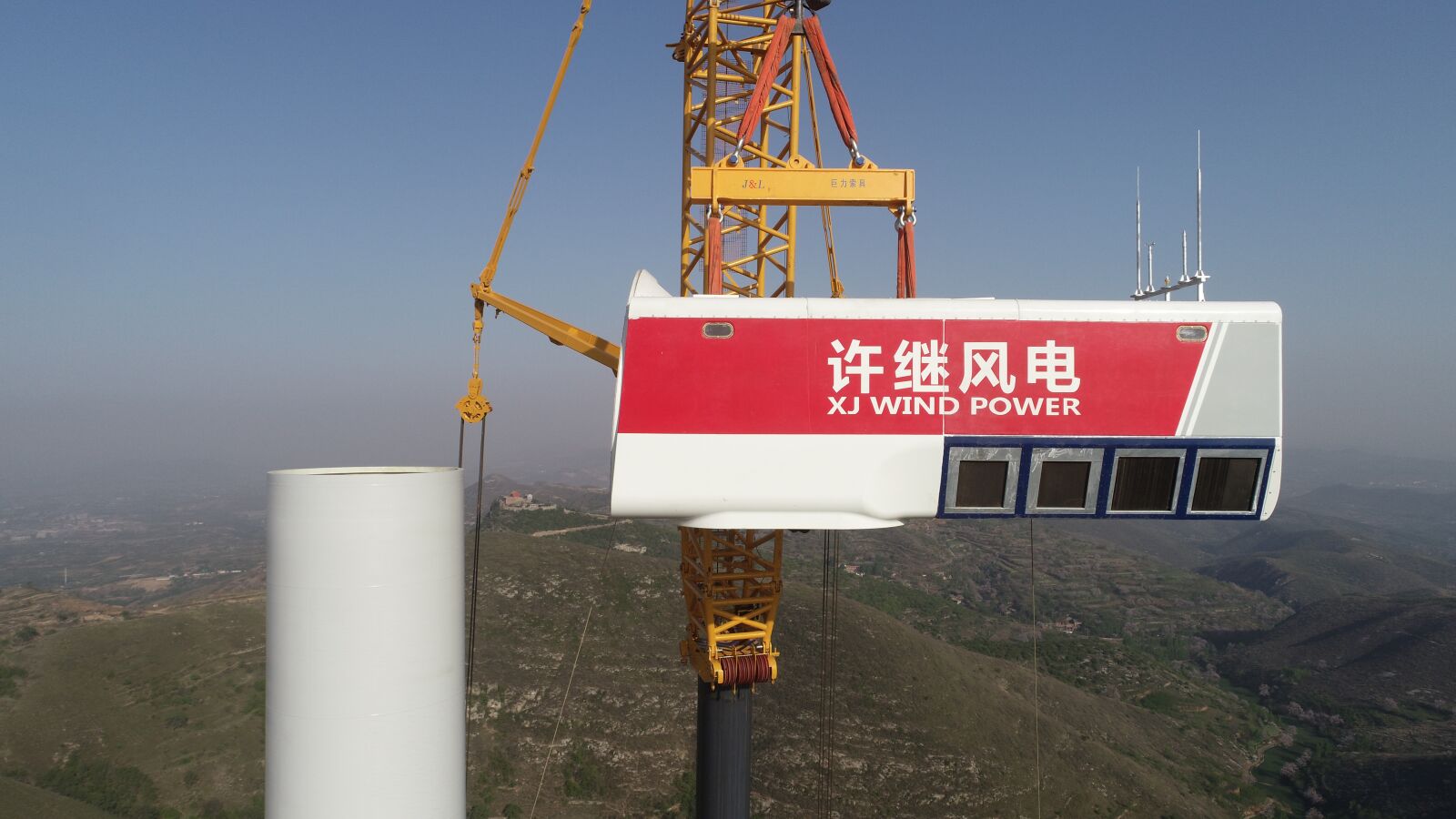 DJI FC6310 sample photo. Wind power, wind energy photography
