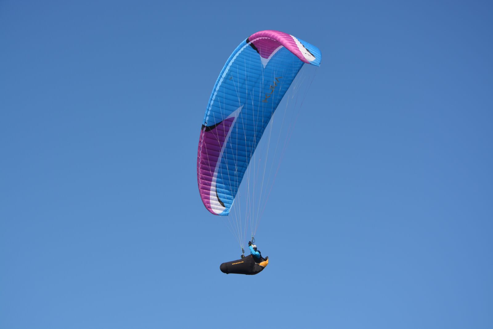 Nikon D5200 sample photo. Paragliding, fly, fly free photography