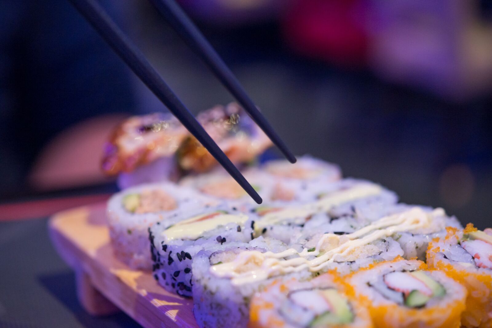 Nikon D600 sample photo. Sushi, japan, japanese photography