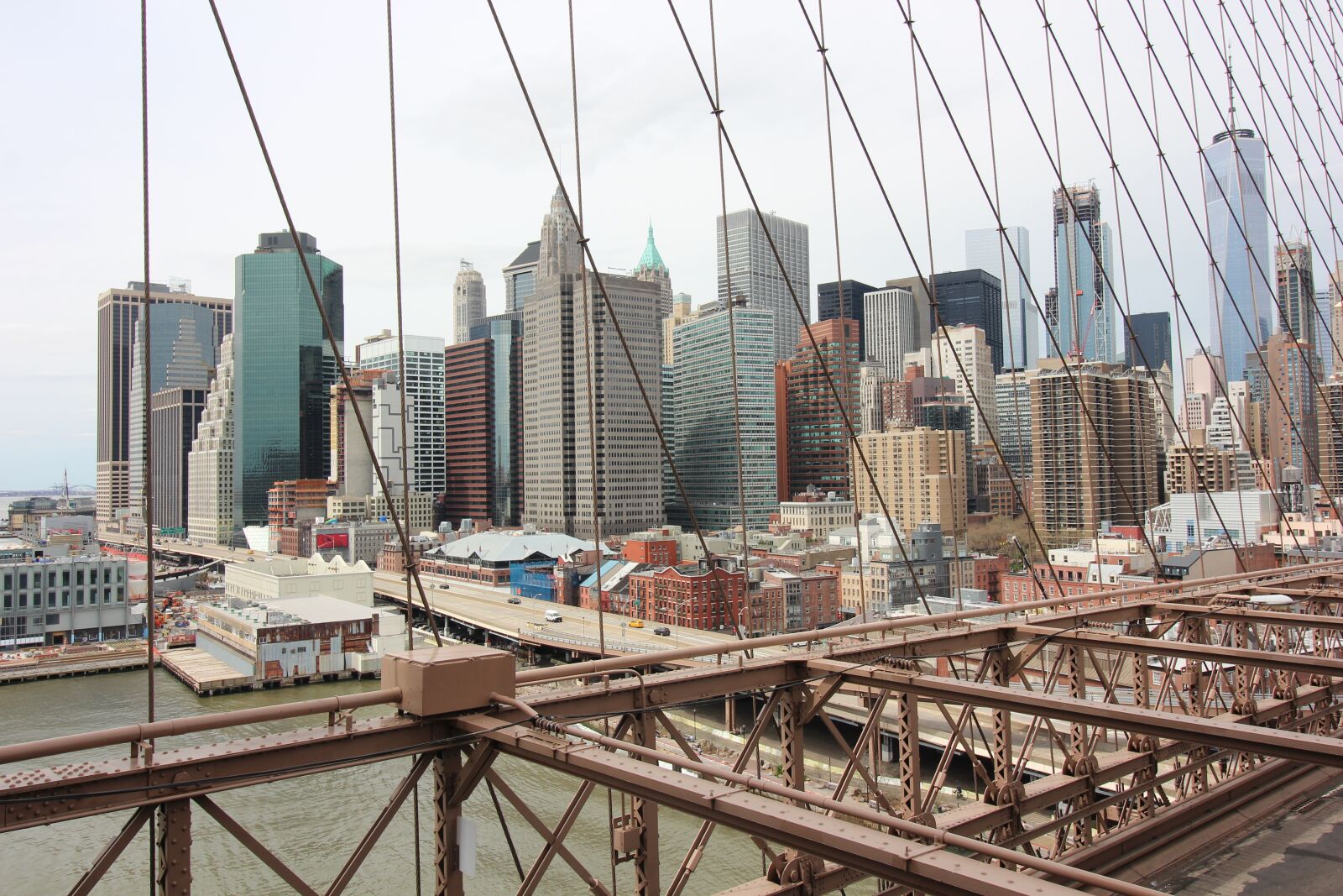 Canon EOS 600D (Rebel EOS T3i / EOS Kiss X5) sample photo. Manhattan, bridge, brooklyn photography