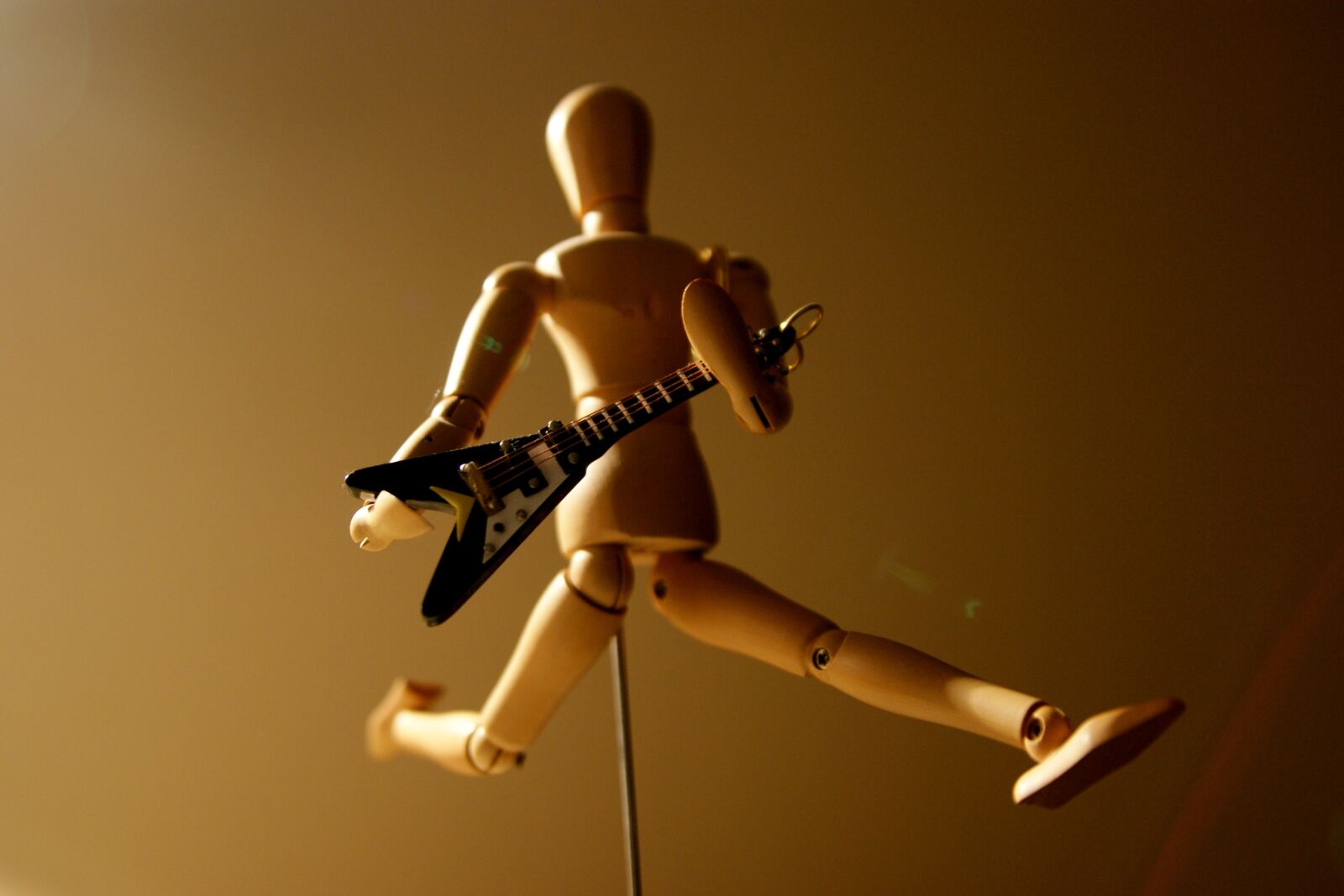 Sony Alpha DSLR-A350 sample photo. Puppet, mannequin, wooden photography