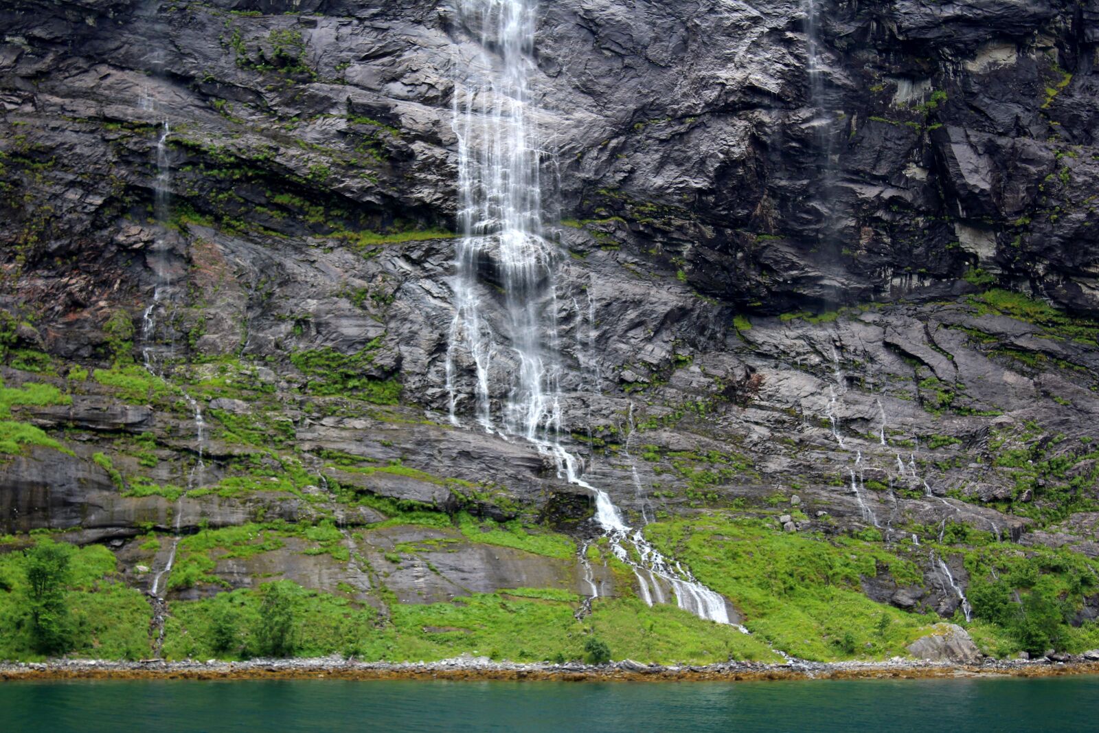 Canon EOS 1300D (EOS Rebel T6 / EOS Kiss X80) sample photo. Seven sisters waterfall, geiranger photography