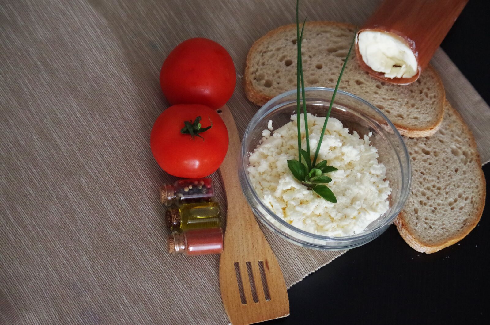 Pentax K-500 sample photo. Bryndza, cheese, slovak photography