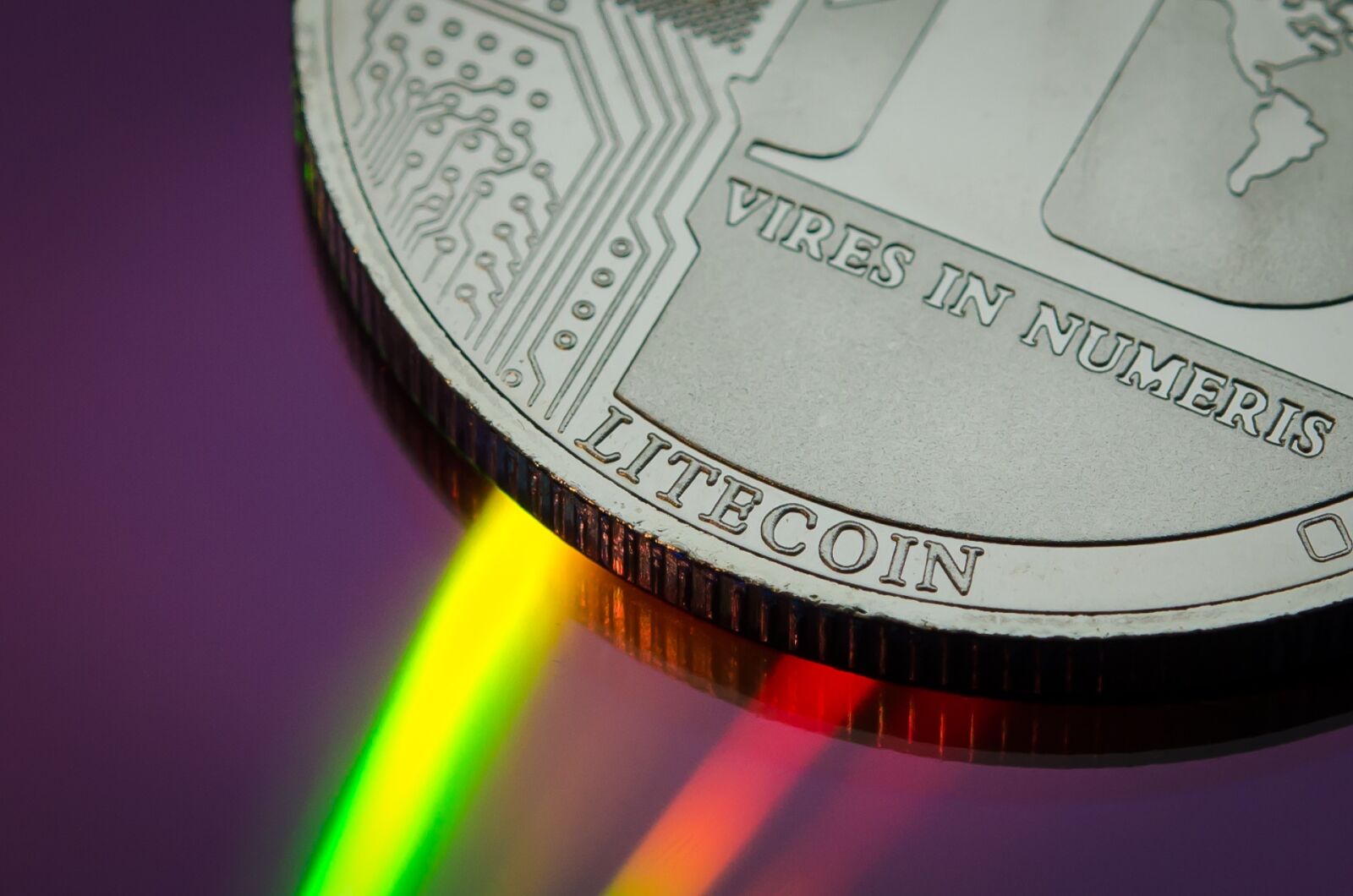 Nikon D5100 sample photo. Litecoin, cryptocurrency, currency photography