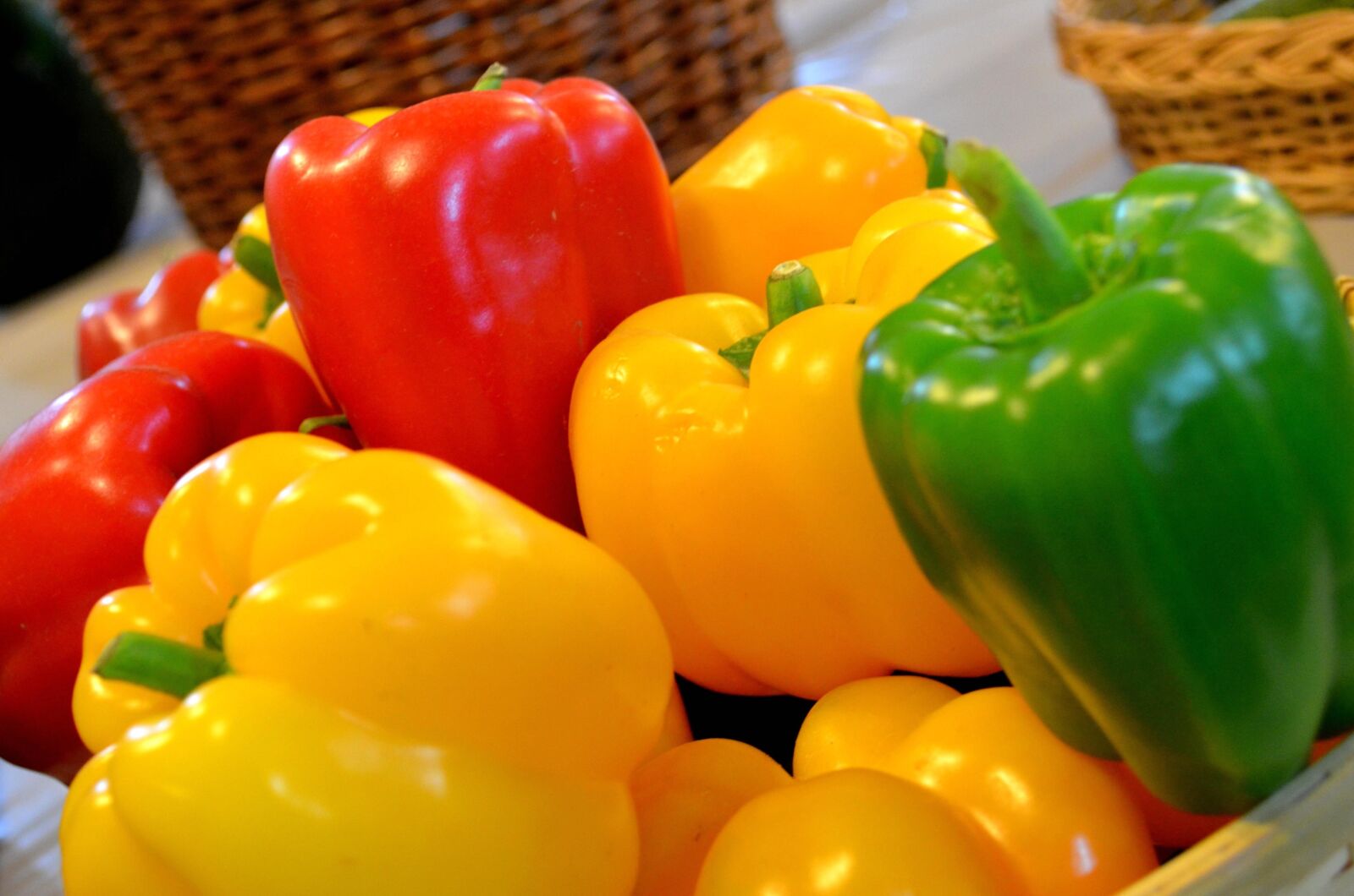 Nikon D5100 sample photo. Bell pepper, vegetable, food photography