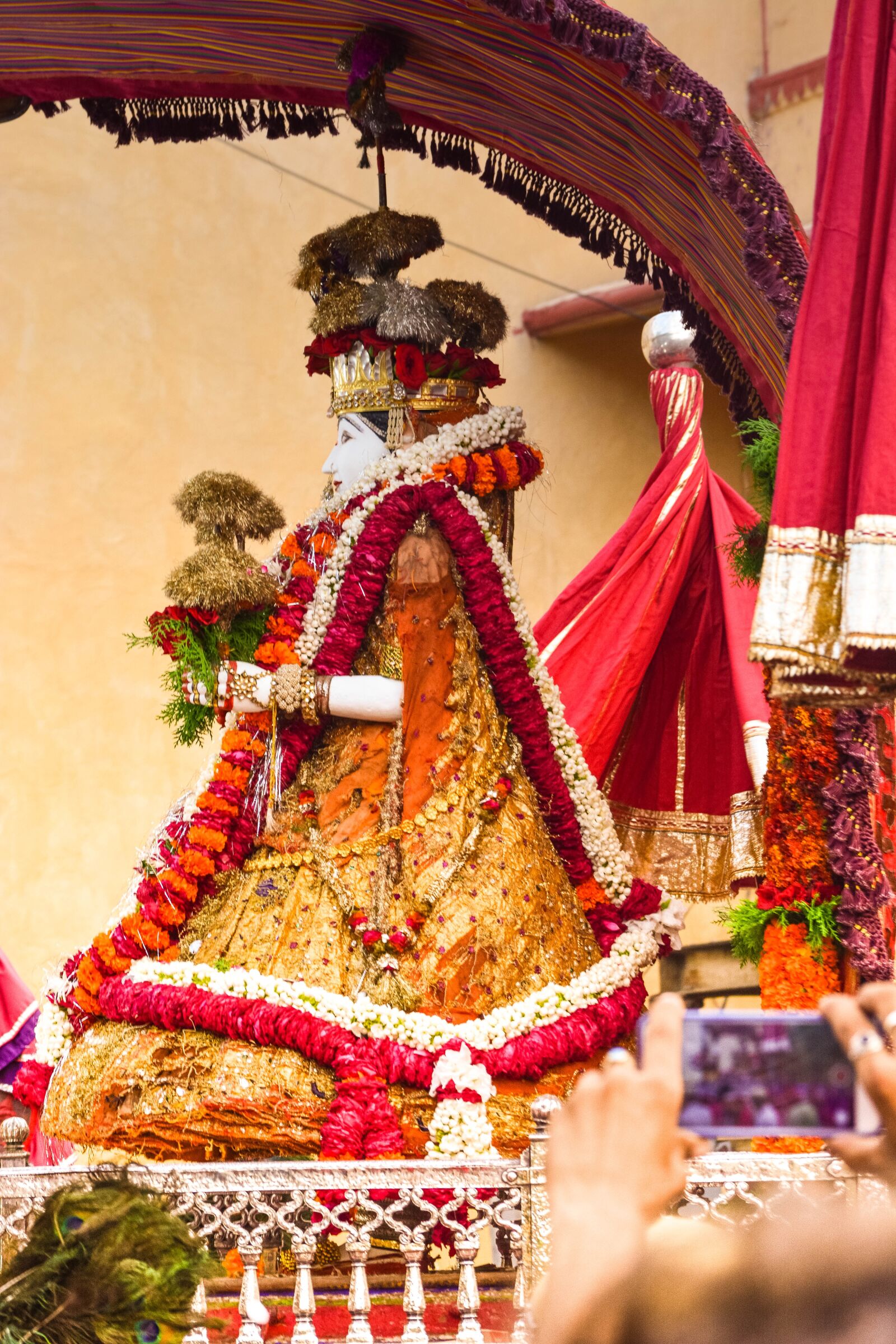Nikon D5200 sample photo. Jaipur, teej, festival photography