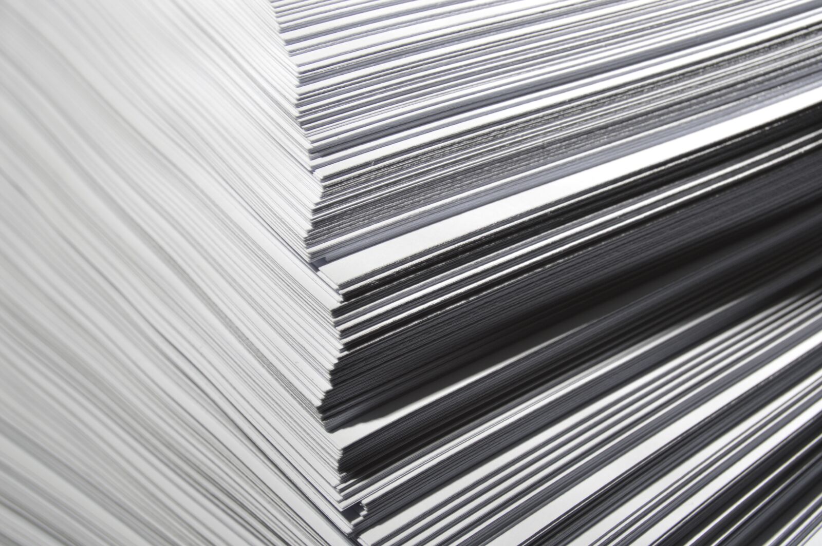 Nikon D3200 sample photo. Paper, stack, white photography