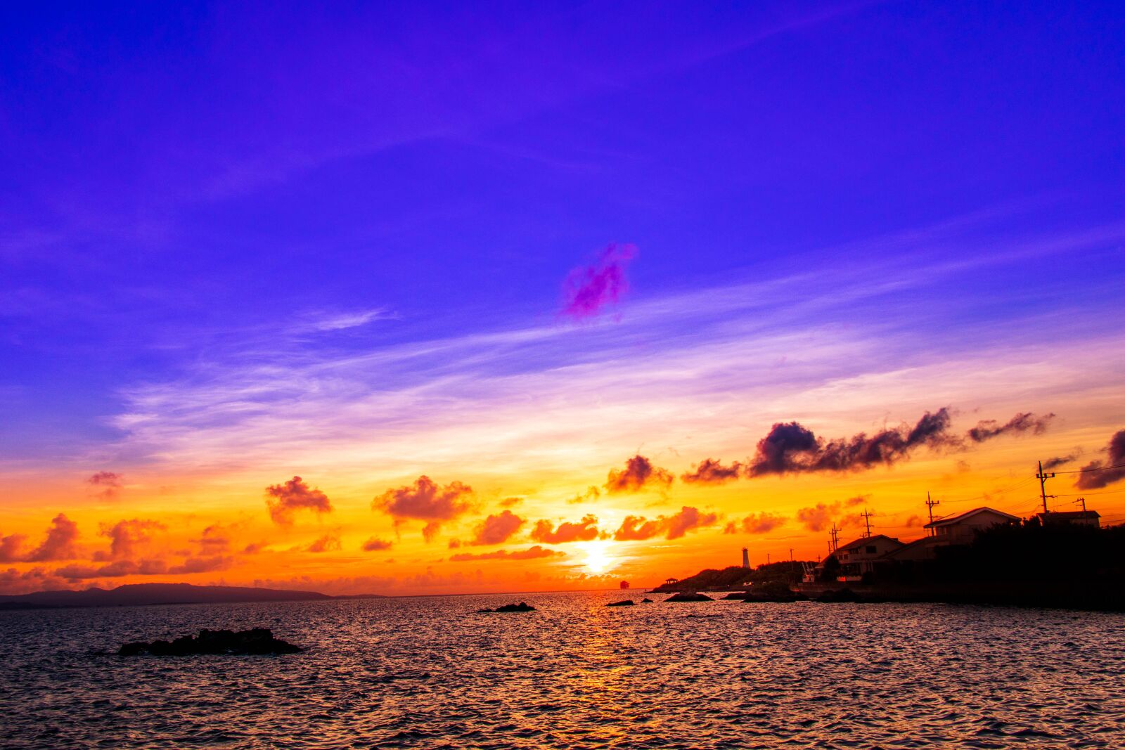 Canon EF-S 18-135mm F3.5-5.6 IS USM sample photo. Sun, sunset, sea photography