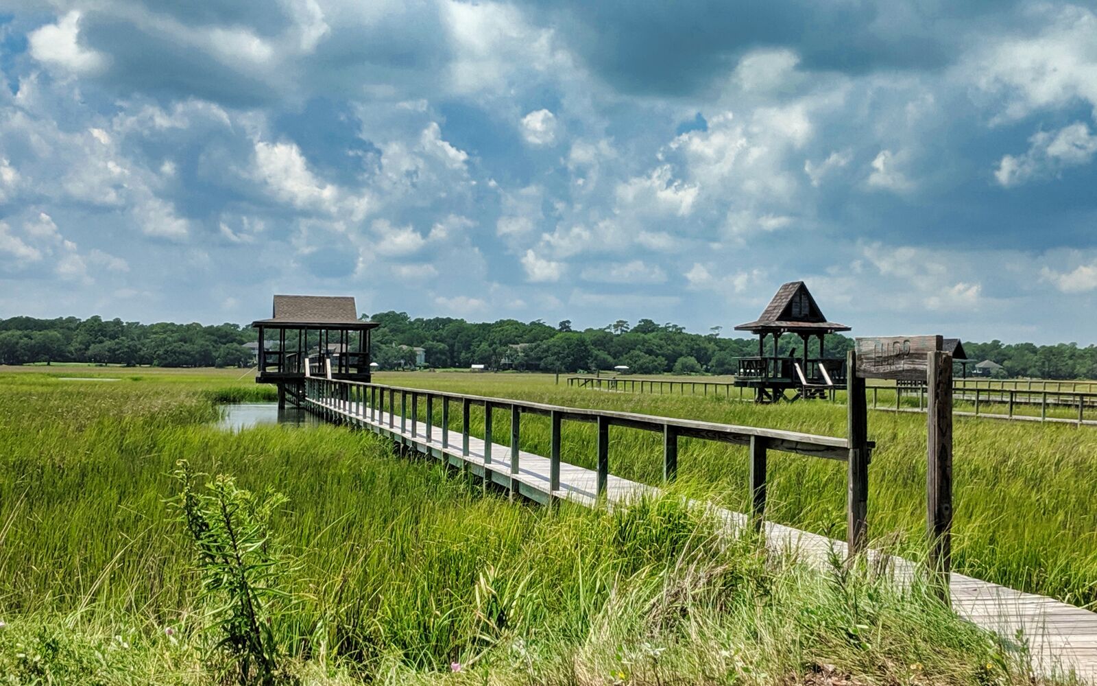 Google Pixel 2 XL sample photo. Pier, marshland, marsh photography