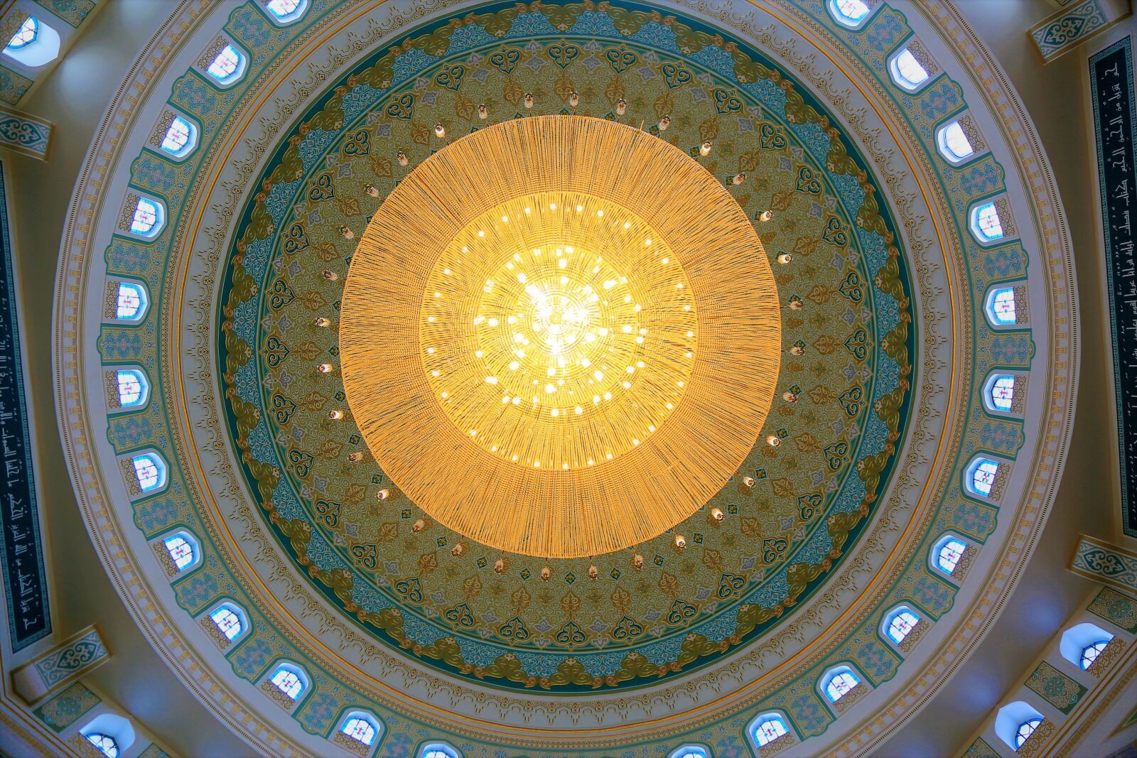 Canon EF 24-105mm F4L IS USM sample photo. Dome, architecture, chandelier photography