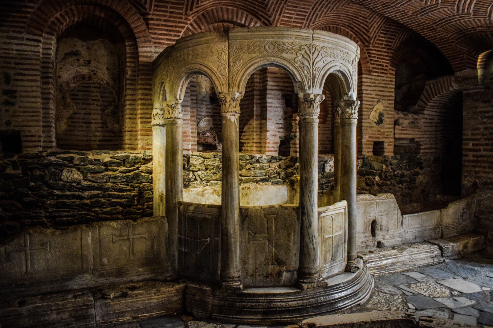 Nikon D3300 sample photo. Catacomb, ancient, architecture photography