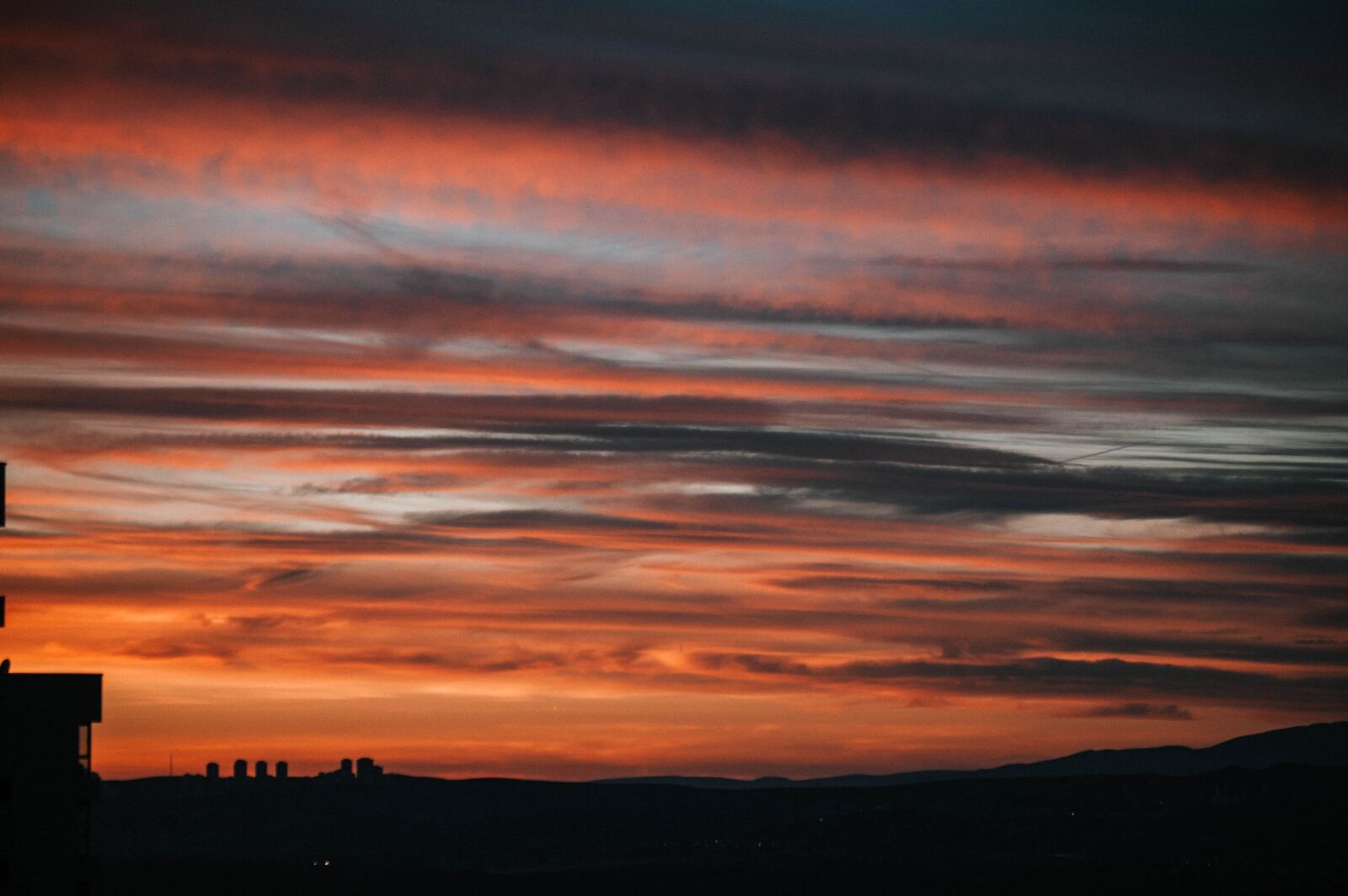 Nikon D40 sample photo. Solar, red, sky photography