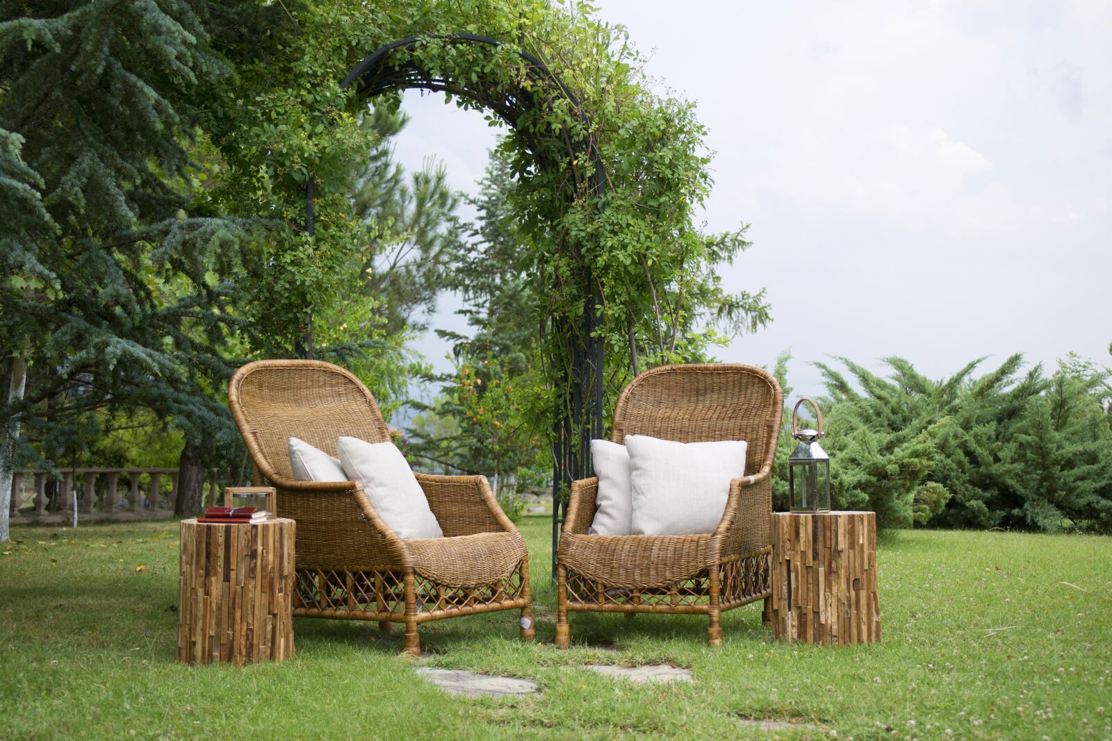 Sony Alpha DSLR-A850 sample photo. Chair, grass, decoration photography
