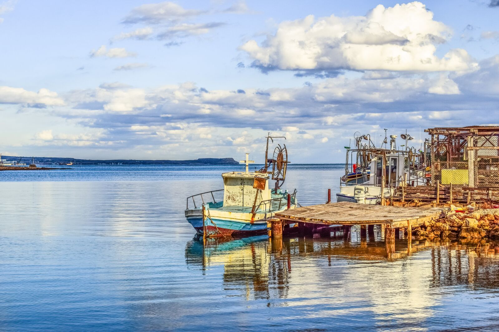 Nikon D3300 sample photo. Cyprus, potamos liopetri, boat photography