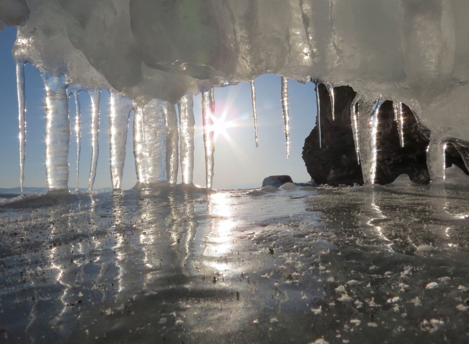 Canon PowerShot SX40 HS sample photo. Baikal, lake, naples photography