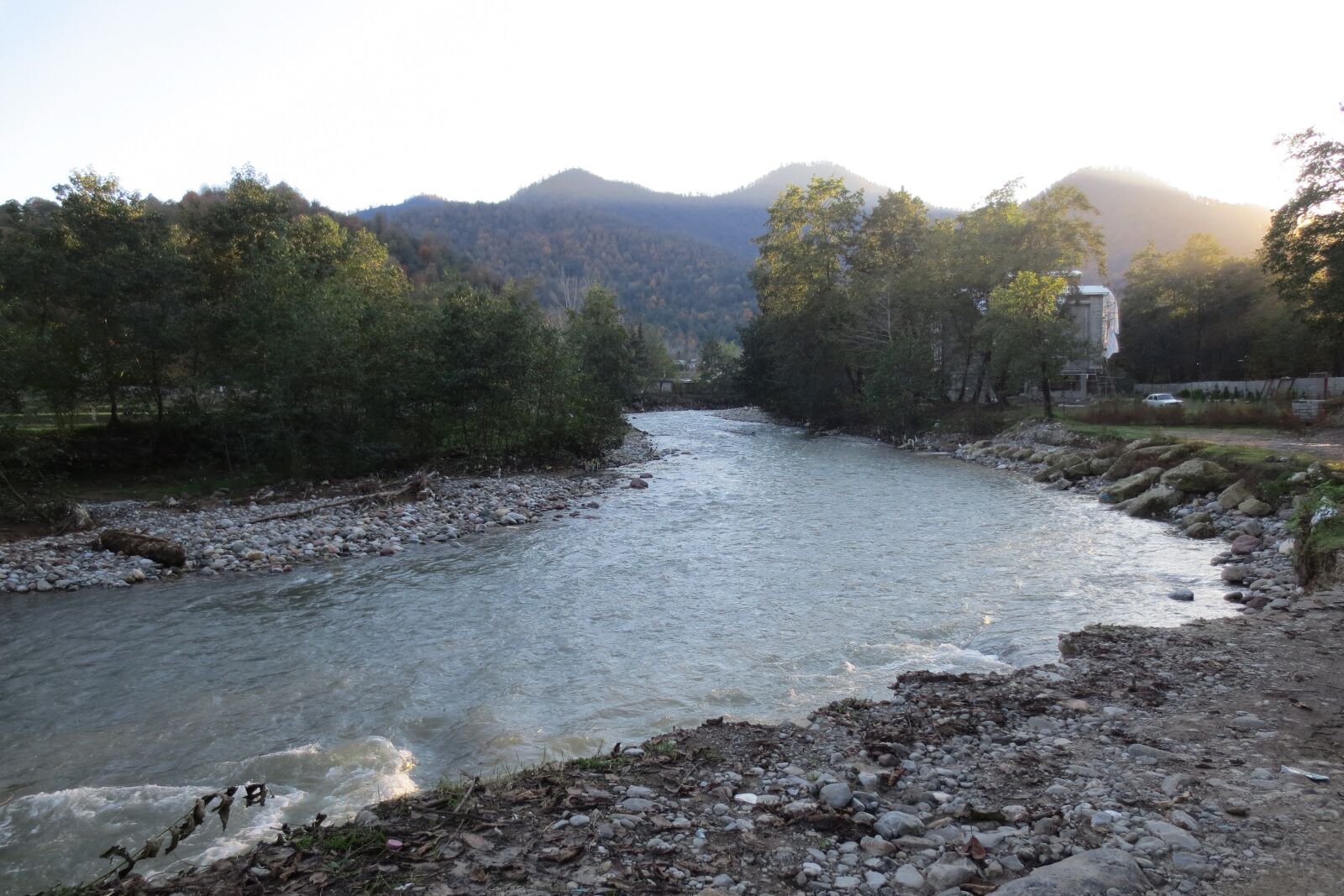 Canon IXY 420F sample photo. Iran, gilan, river photography