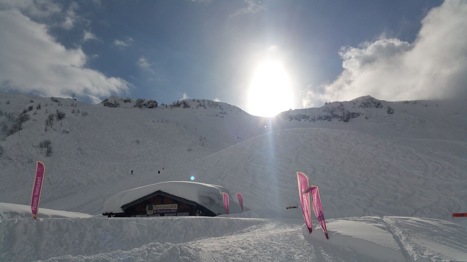 Samsung Galaxy Note4 sample photo. Chatel, skiing, snow photography