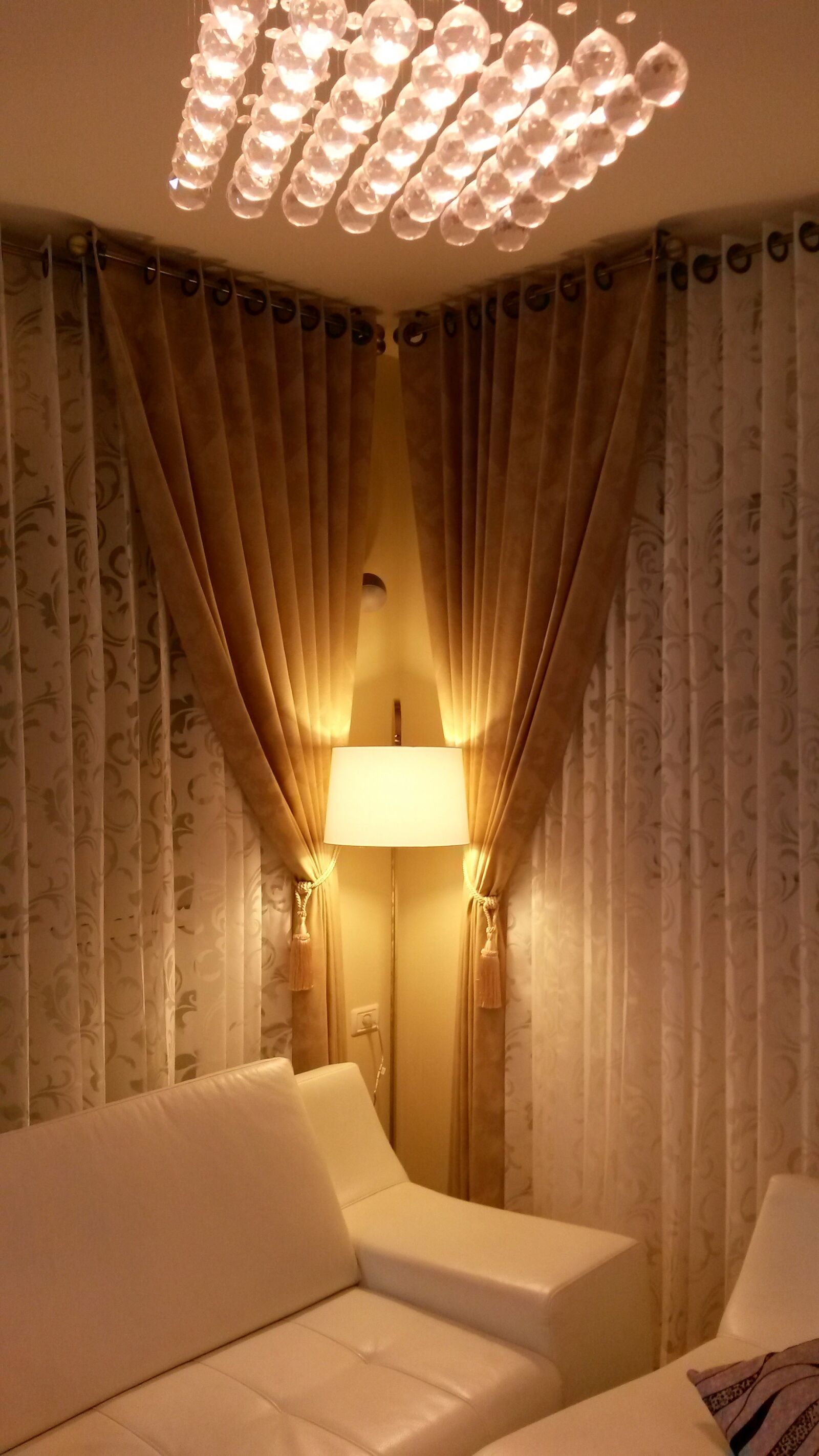 Samsung Galaxy S4 Active sample photo. Curtain, sides, interior photography